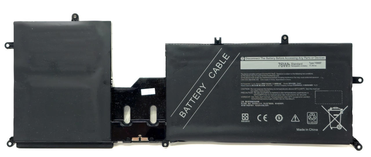 Y9M6F - Replacement Battery for Alienware M15 M17 R2 ALW15M-D4736W Series Laptops