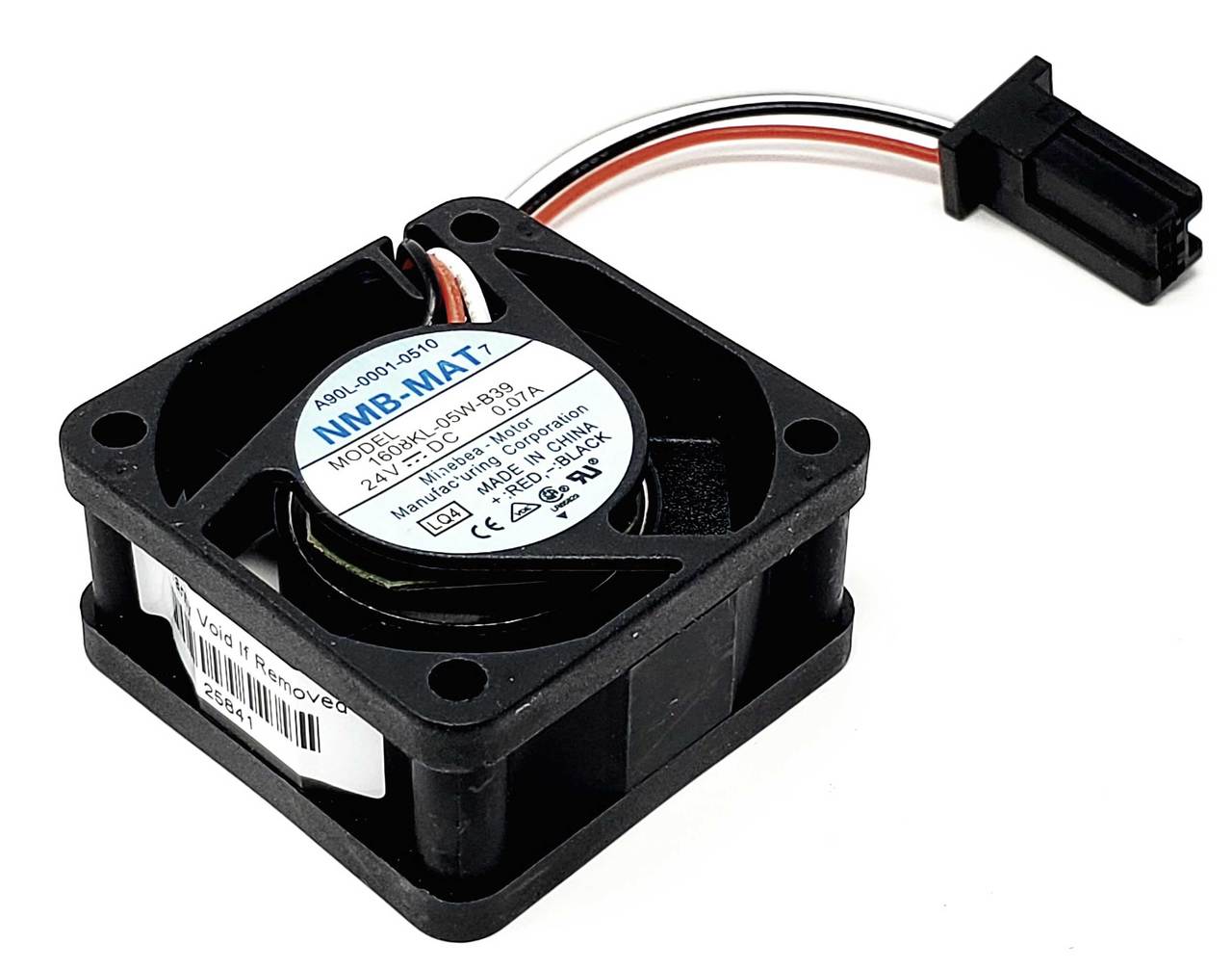 Fanuc A90L-0001-0510 - 24V 0.08A 3-Wire 40x40x20mm Cooling Fan