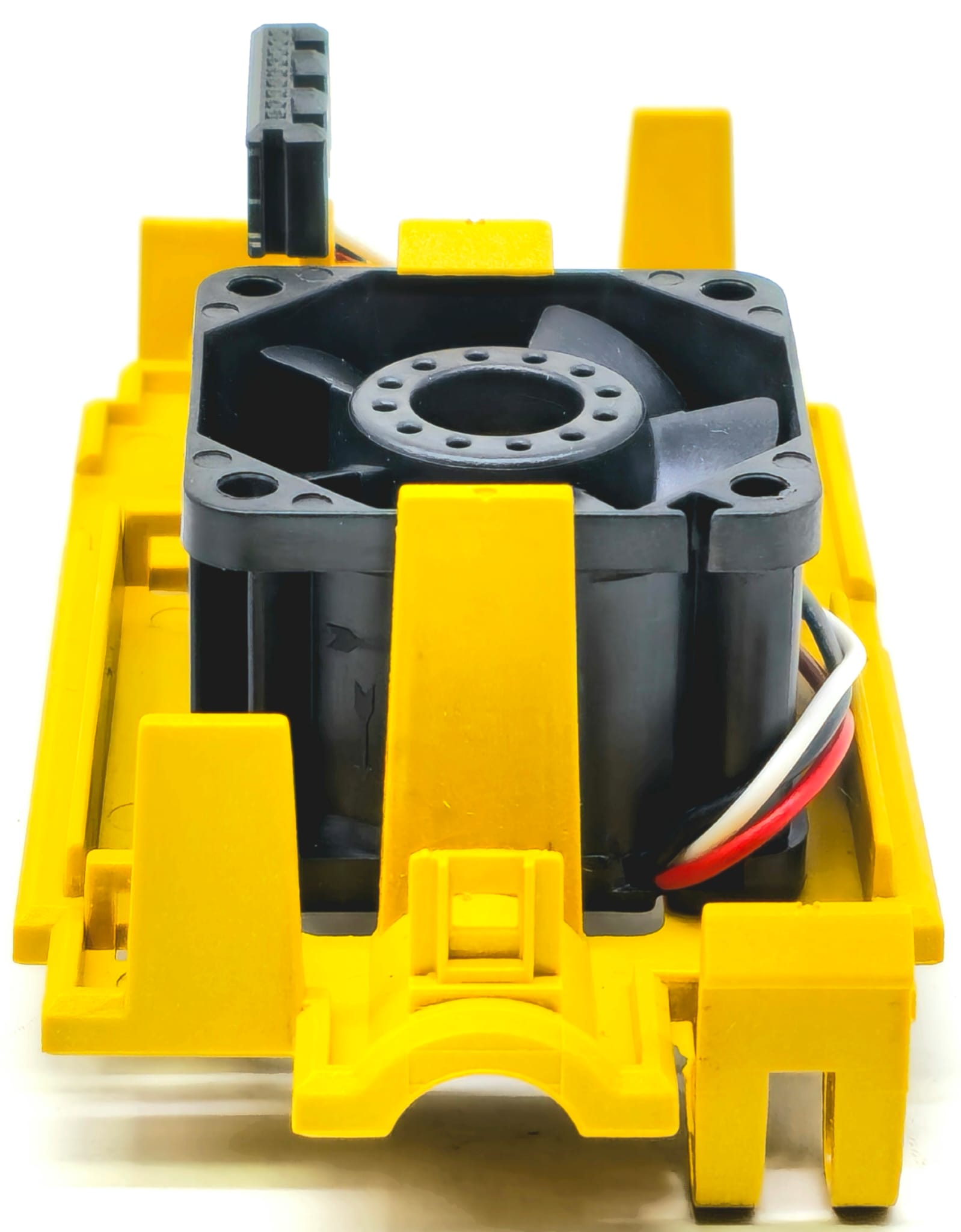 A230-0648-X003 - Yellow Housing Bracket + Cooling Fan Assembly for