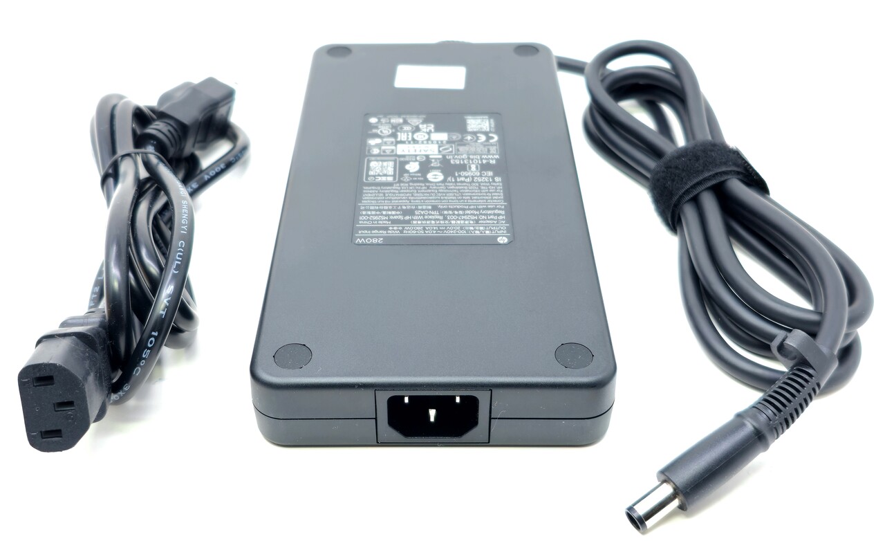 HPE HP M52952-001 M52947-003 TPN-DA25 A280A006P M52947-002 TPN-CA25 - 280W 20V 14A 50-60Hz 7.4mm x 5.0mm Connector Slim AC Adapter Charger