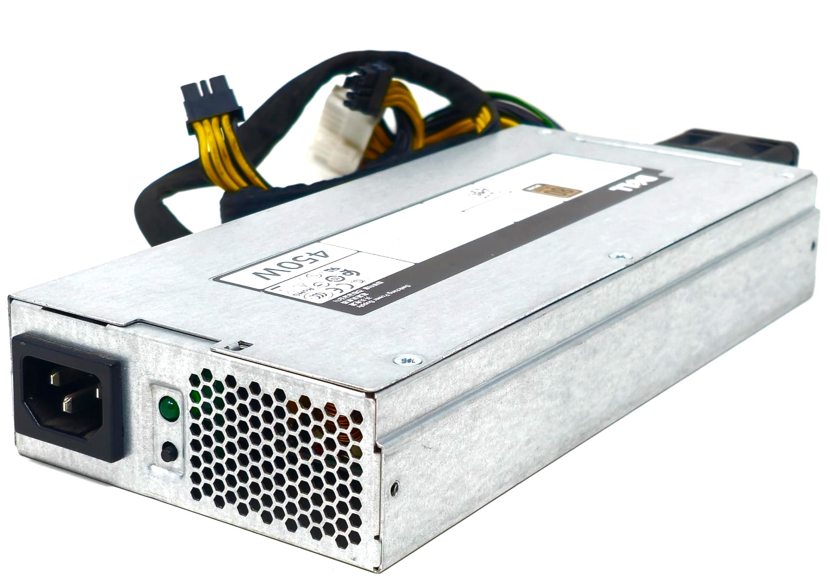 Dell D450E-S0-XWRMY AC450E-S1 FSD061-241G2 P34M3 T7MF2 XWRMY - 450W Cabled Non Redundant Power Supply for Dell PowerEdge R430 R440 Rack Server Dell D450E-S0-XWRMY AC450E-S1 FSD061-241G2 P34M3 T7MF2 XWRMY - 450W Cabled Non Redundant Power Supply for Dell PowerEdge R430 R440 Rack Server