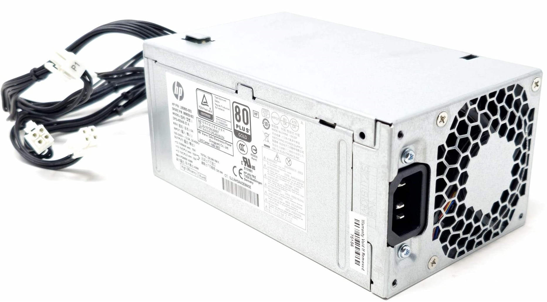 HP 450W EPA90 WS20 - 450W 80Plus Gold Power Supply for HP Z2 G5 SFF