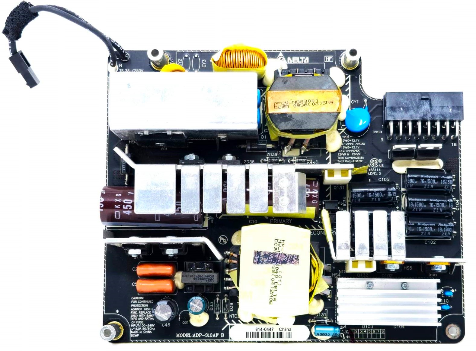 614-0476 - 310W Power Supply for Apple iMac 27" A1312 2009 2010 2011 614-0476 - 310W Power Supply for Apple iMac 27" A1312 2009 2010 2011