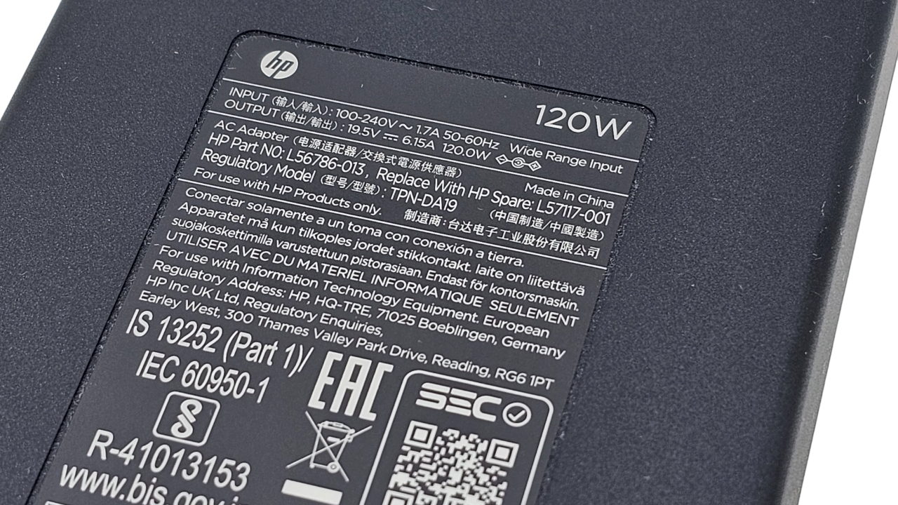 HP L89695-001 - 120W 19.5V 6.15A 7.4mm x 5.0mm Connector AC Adapter Charger for HP Envy Pavilion AIO Touchsmart