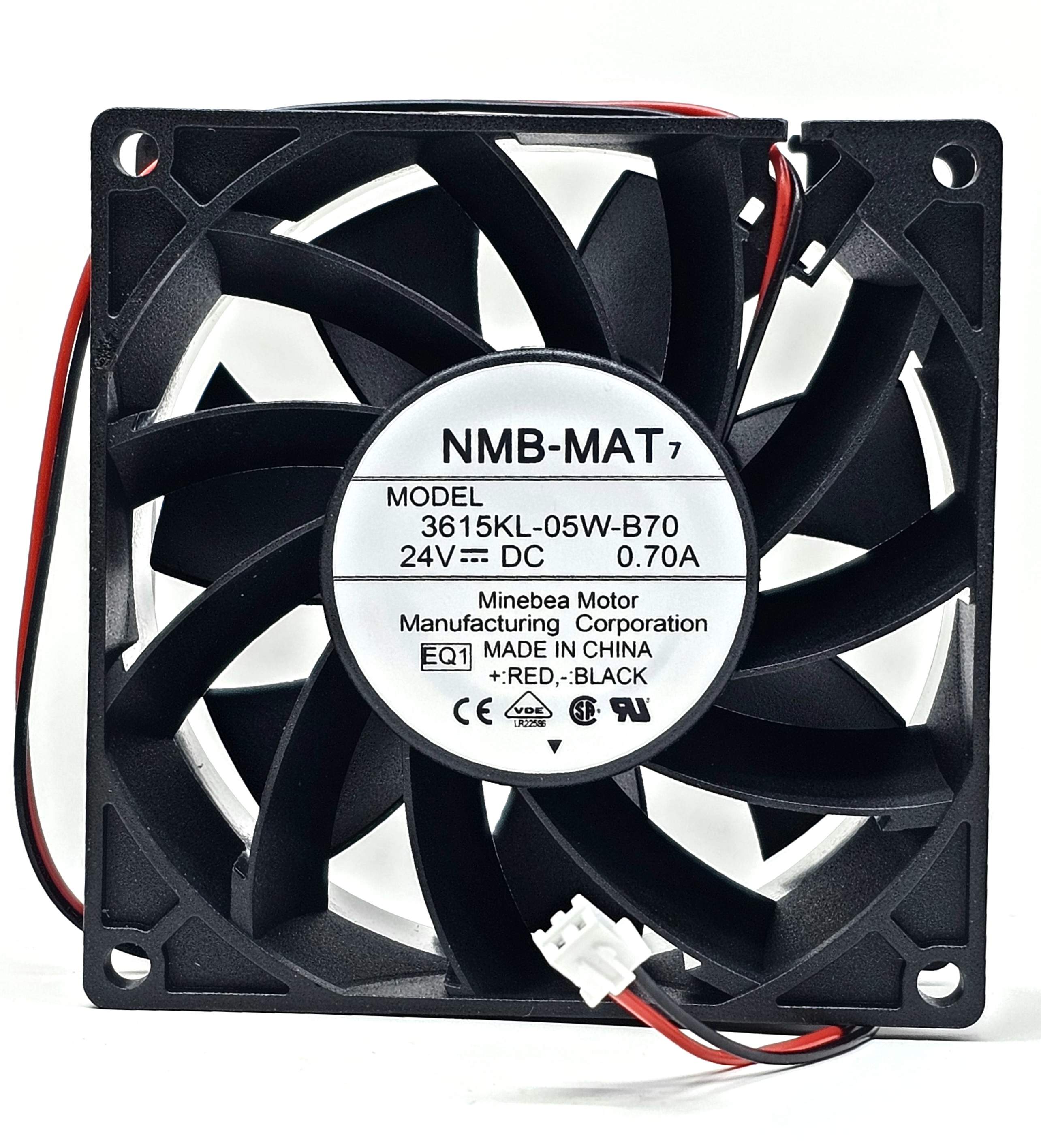NMB 3615KL-05W-B70 - 92x92x38mm DC24V 0.70A Cooling Fan