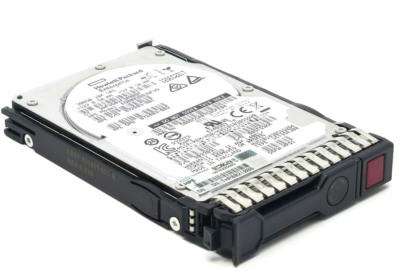 HPE AL14SEB03EN - 300GB 10K 12Gb/s SAS Enterprise SC DS SFF 2.5" Hard Drive with Tray for HPE ProLiant DL160 DL180 DL360 DL380 DL580 ML350 BL460C Gen9 G9 Gen10 G10 Servers