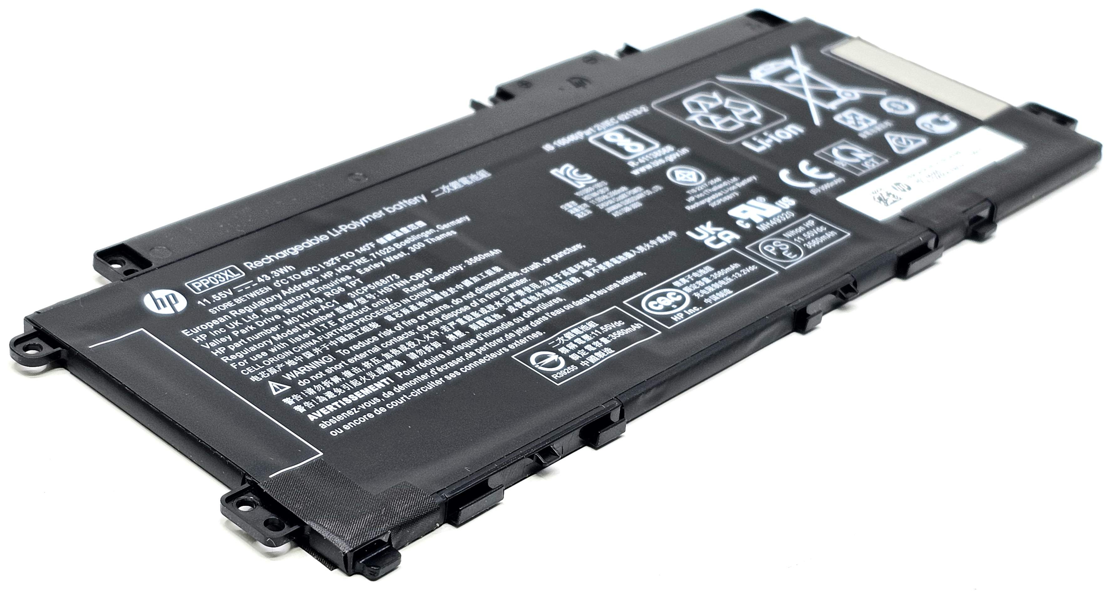 HP M01144-005 - 3-Cell PP03XL PPO3XL PP03 Battery for HP Pavilion 13-BB 14-DV 14-DK 15-EH 14M-DW 