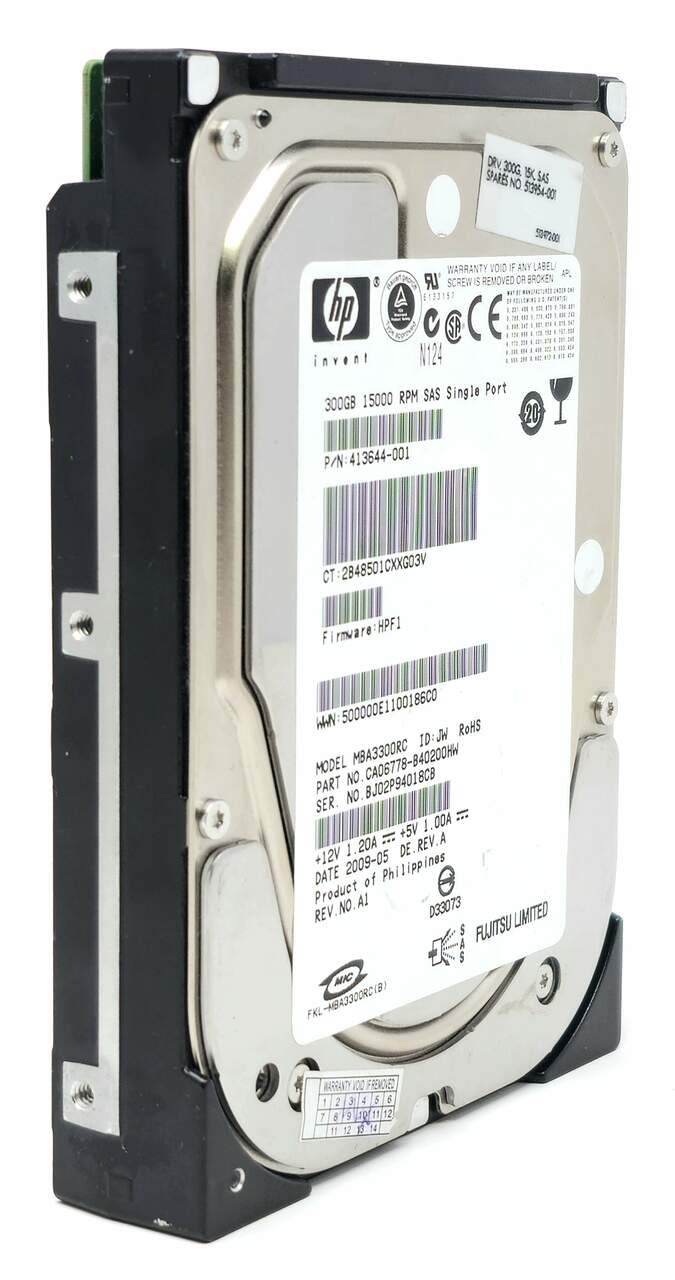 HP 431950-B21 - 300GB 15K RPM SAS 3.5" Hard Disk Drive (HDD)