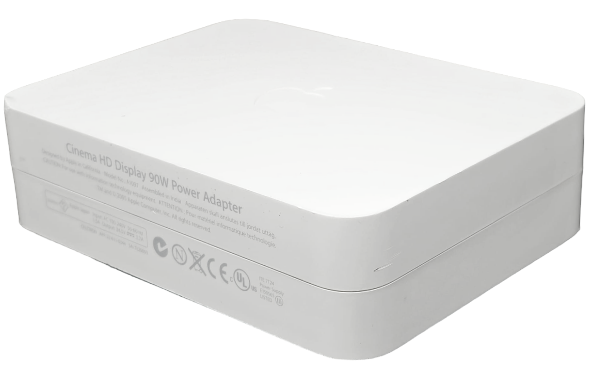 動作商品Apple cinema display 23インチ本体・90wアダプタ POWER ADAPTER 90W A1097 - Apple DVI Cinema HD Display 20