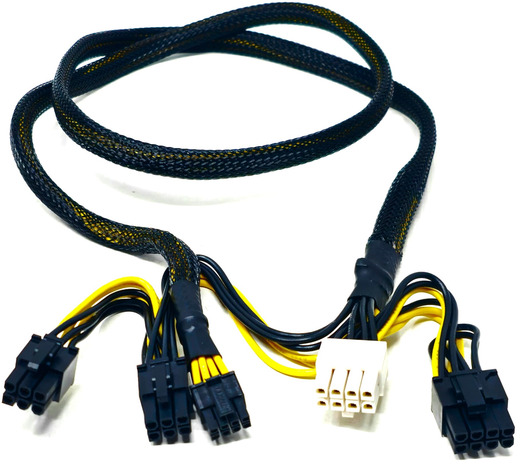 879289-001 - GPU Cable - 1x 8-Pin to 2x 8-Pin + 2x 6-pin Connectors for HPE ProLiant DL380 ML350 Gen10 G10