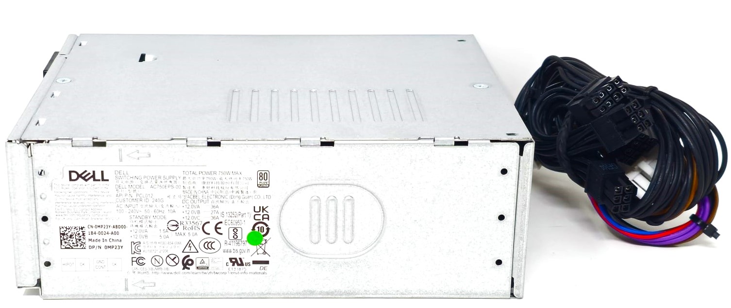 L750EPS-00 - 750W Power Supply for Alienware R13 R14 T3660 XPS 8950