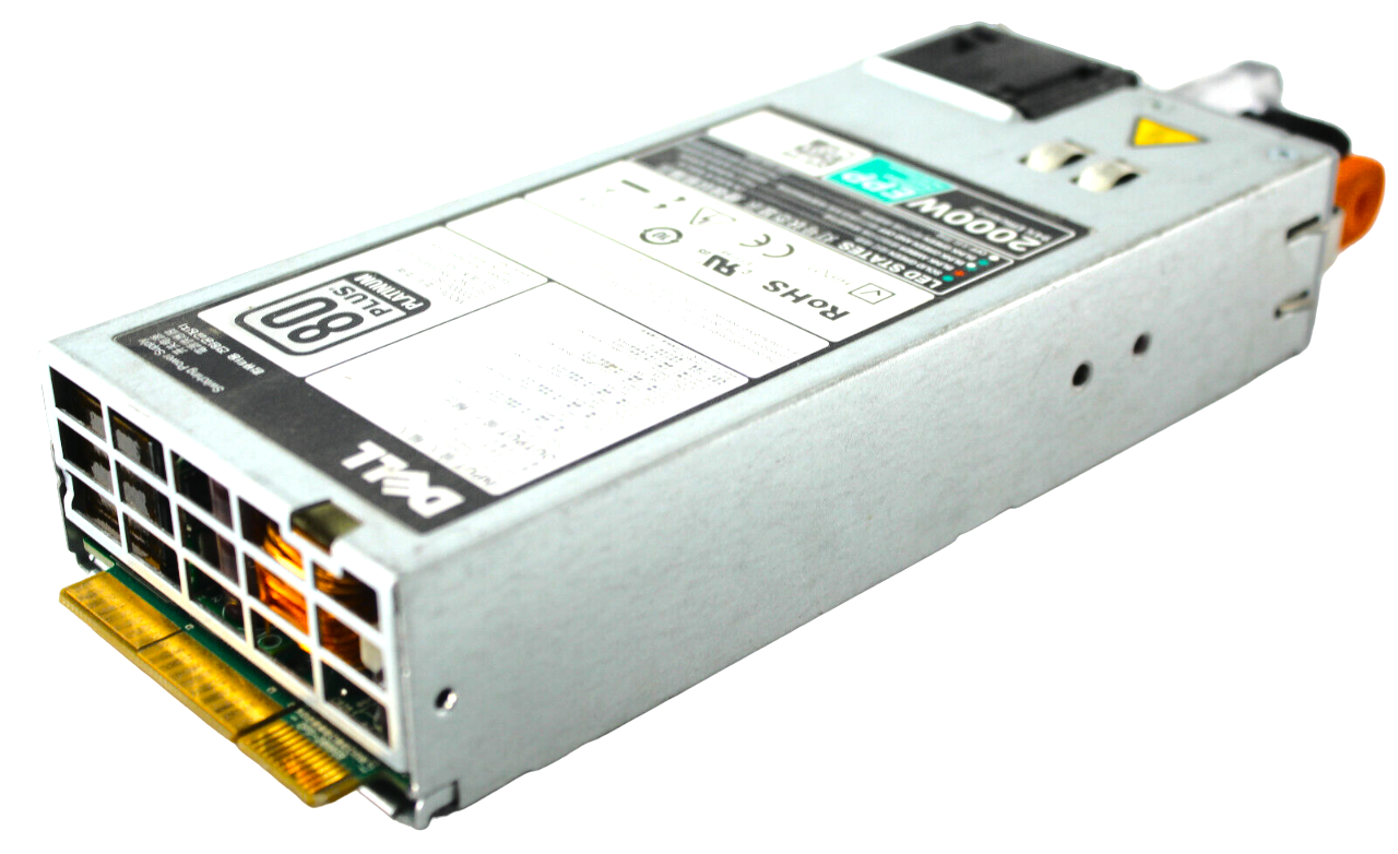 884RX - 2000W EPP 80 Plus Platinum Power Supply for EMC PowerEdge R530 R630 R730 R830 R930 XE2420