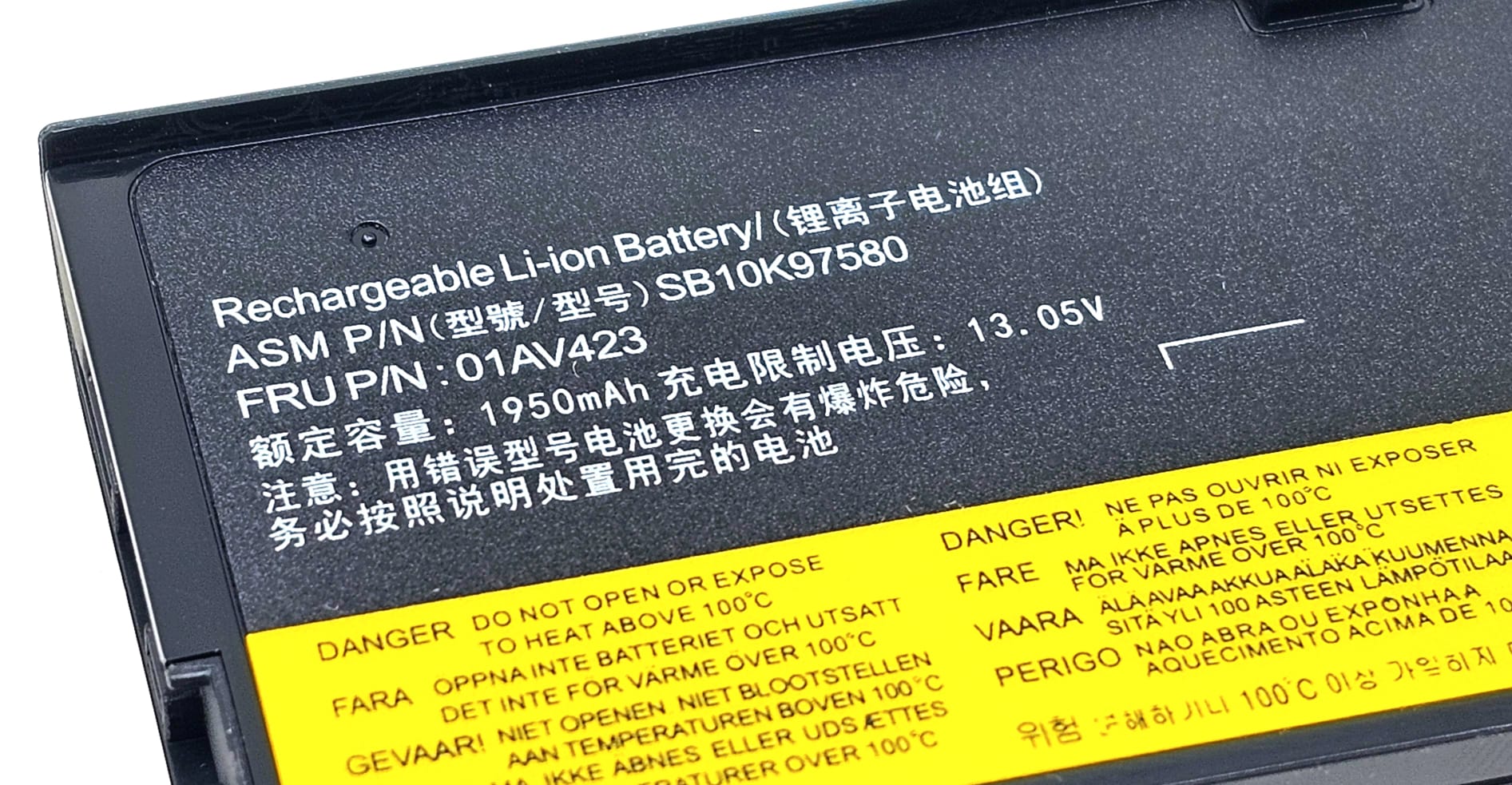 SB10K97580 - 61 Battery for ThinkPad T470 T480 T570 T580 A475 A485