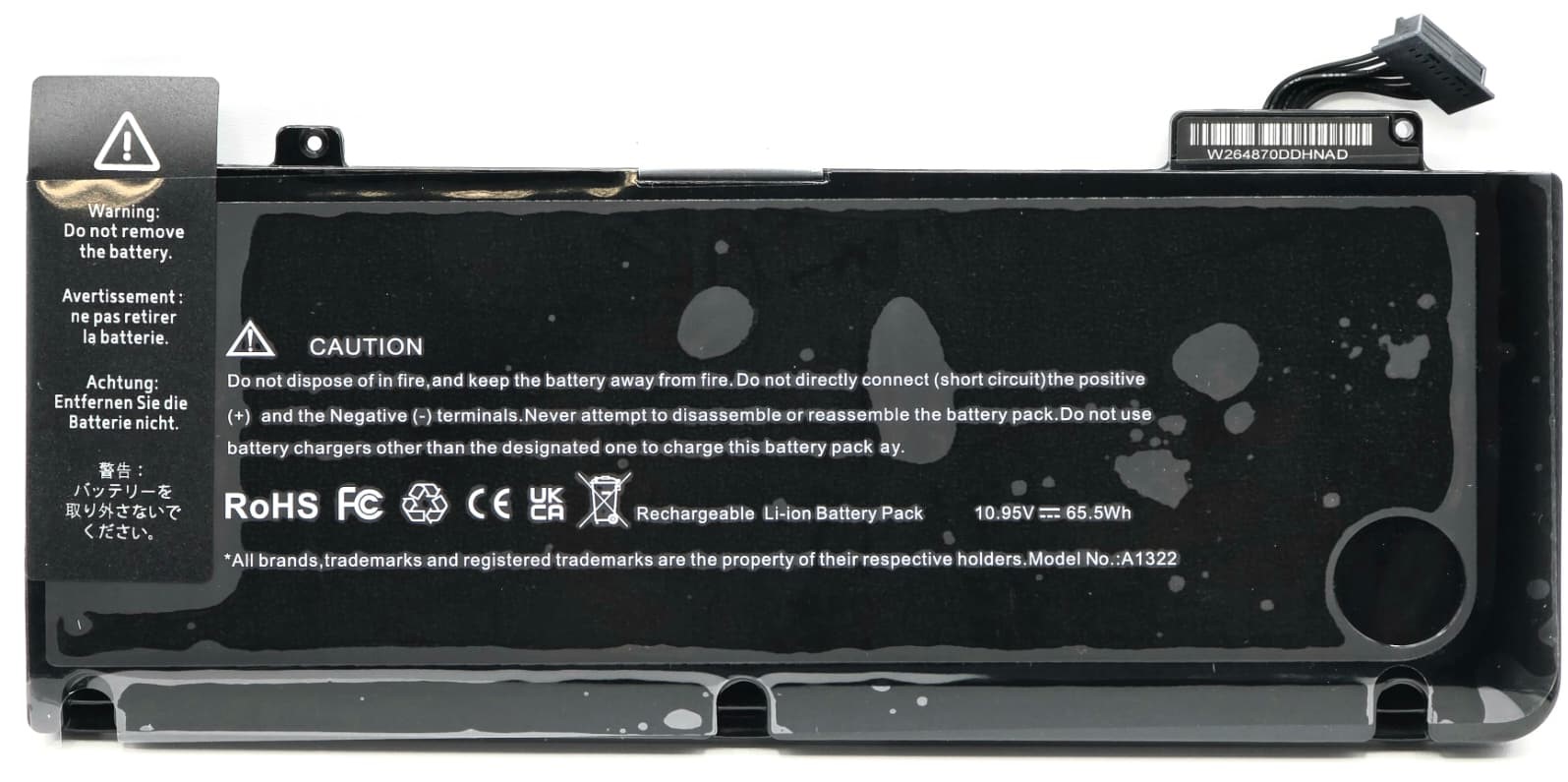 A1322 - Battery For Apple MacBook Pro 13" A1278 Mid 2009 2010 2011 2012