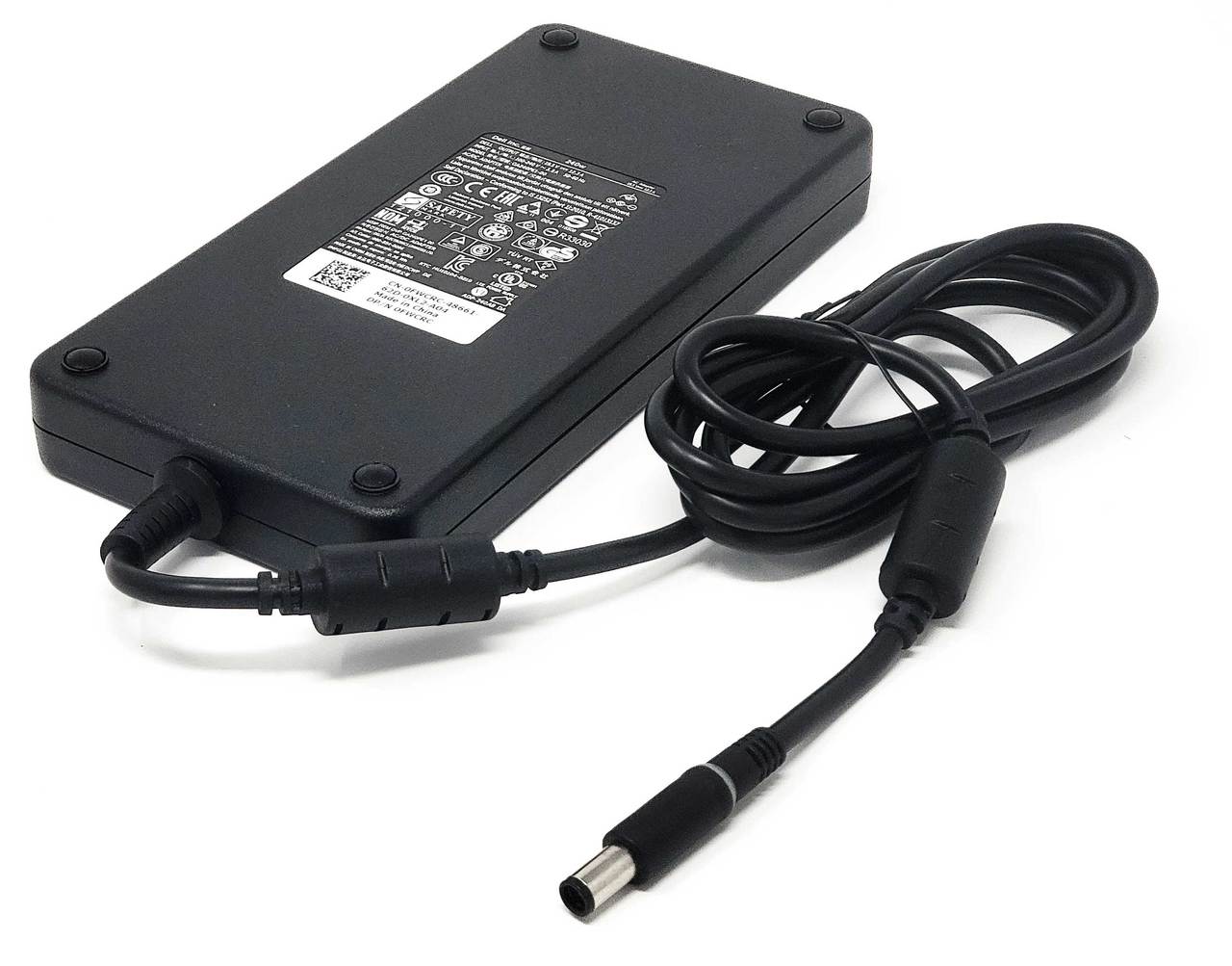 492-BDLX - 240W 19.5V 12.3A 5.0mm Smart Tip AC Adapter Charger for Alienware x15 R1 M15 M17x M18x Precision M6600 M6700 M6800