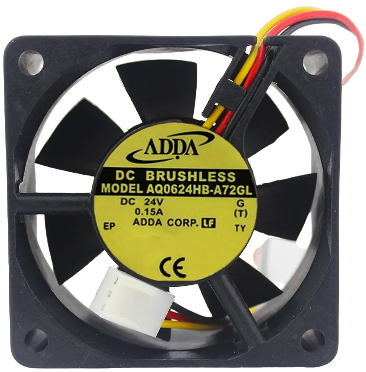 AQ0624HB-A72GL - 60x60x25mm DC24V 0.15A 6025 IP68 Waterproof Fan