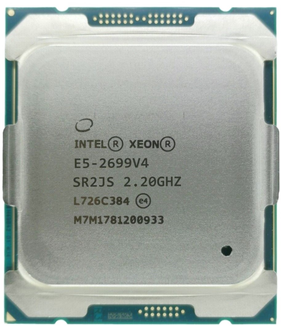 Intel SR2JS - 2.20Ghz Intel Xeon E5-2699V4 22-Core 145W TDP