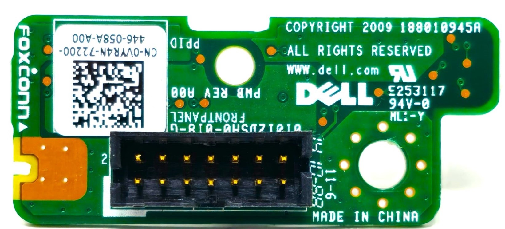 VYR4N - Power Button Board for Optiplex 780 790 990 USFF - CPU Medics