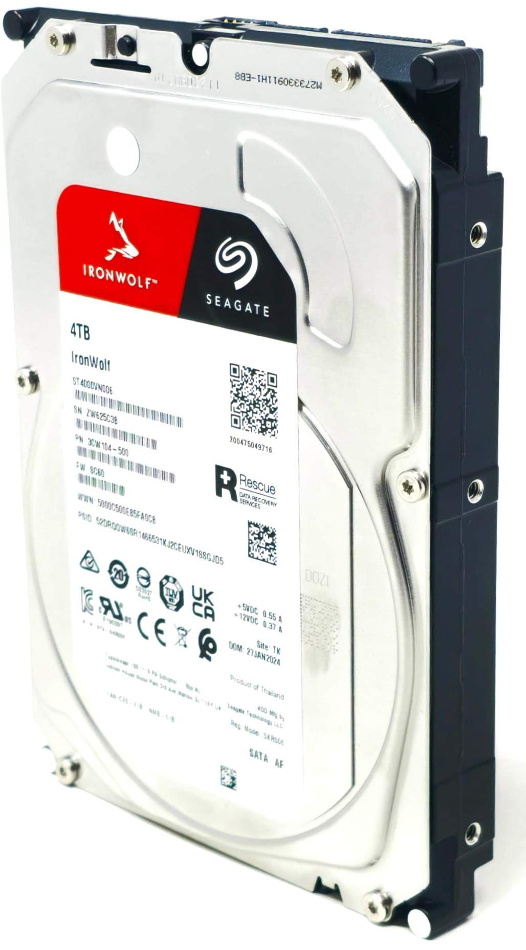 Seagate 3CW104-500 - 4TB 5.4K RPM 256MB Cache 6Gb/s SATA 3.5
