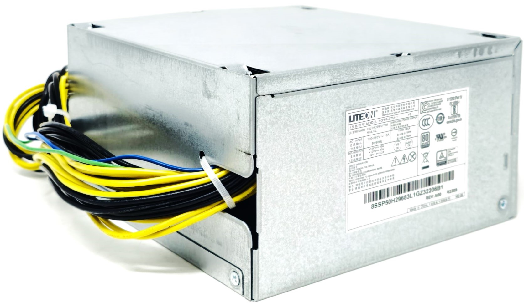 PA-3751-1 - 750W Power Supply for ThinkStation P350 P360 P358