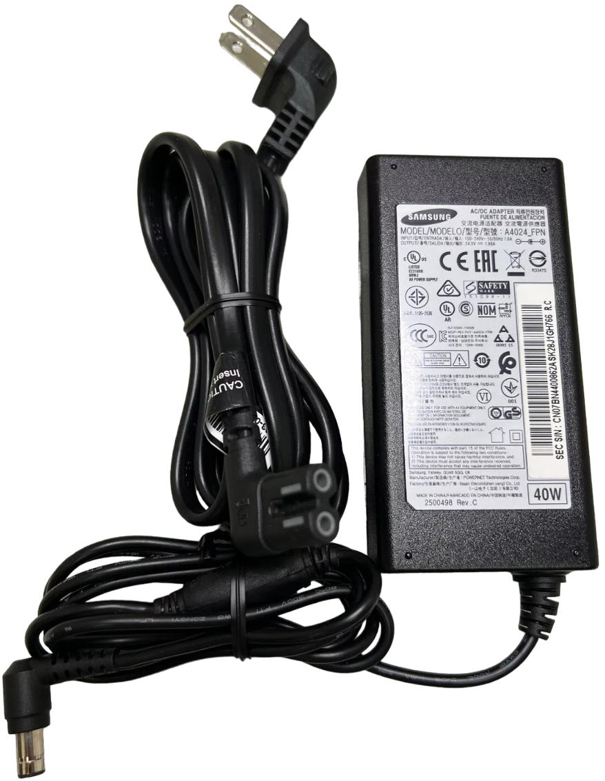 A4024-FPN - 40W 24V AC/DC AC Adapter for Samsung Soundbar 