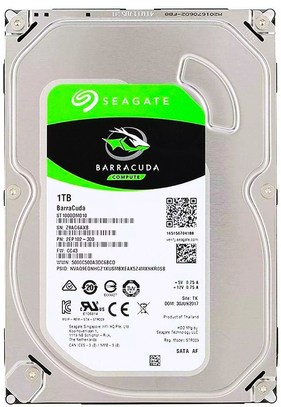 Seagate 2EP102-501 - 1TB 7.2K RPM SATA 3.5