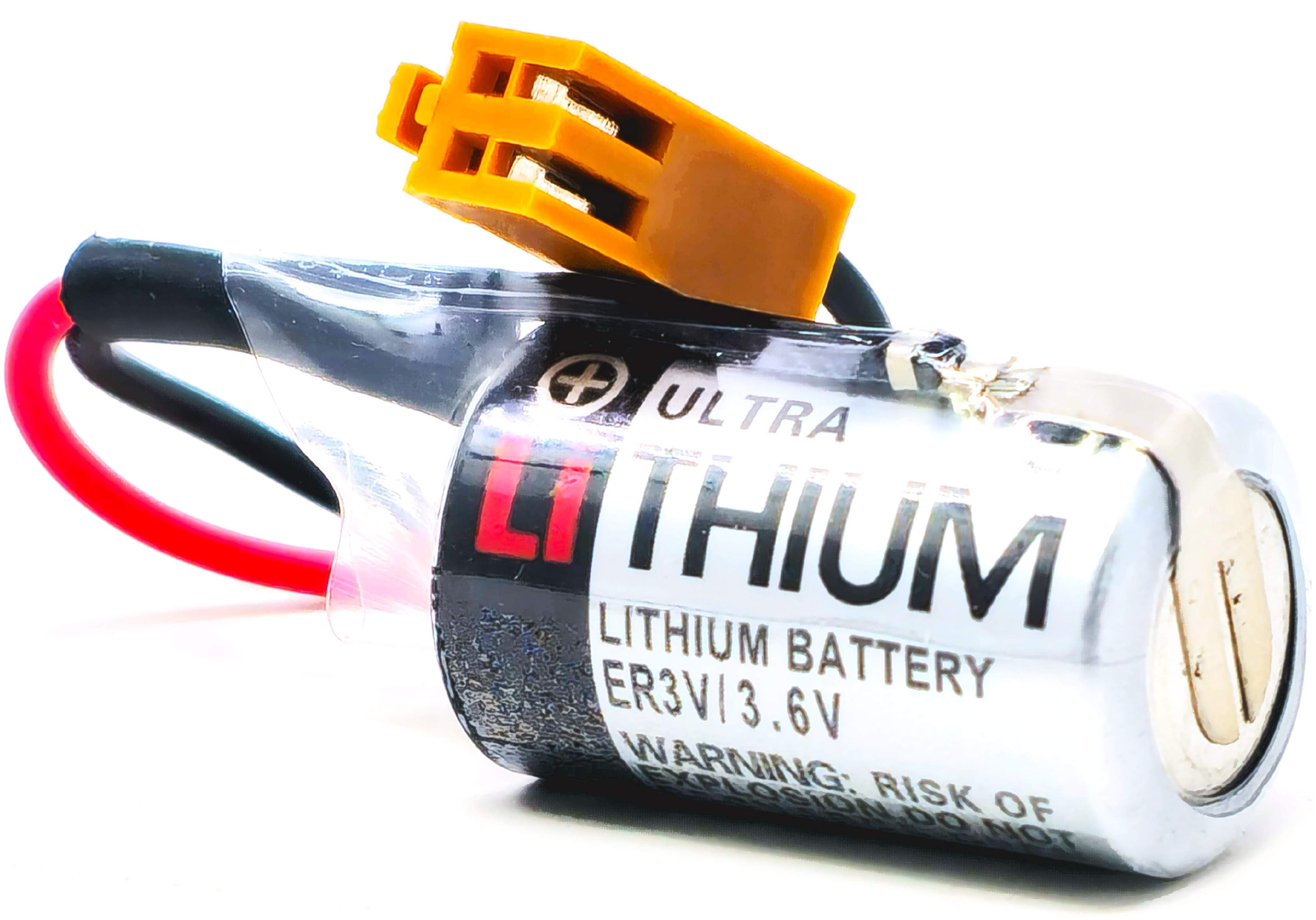 ER3V/3.6V - 3.6V JZSP-BA01 PLC CNC Backup Battery for Toshiba CPM2A-BAT01