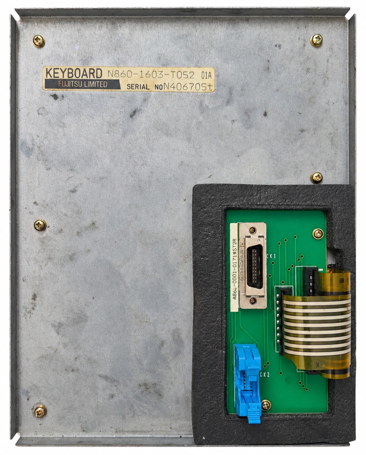 N860-1603-T052 - 44-Key CNC MDI Operator Panel Keyboard for A86L-0001-0171#ST2R