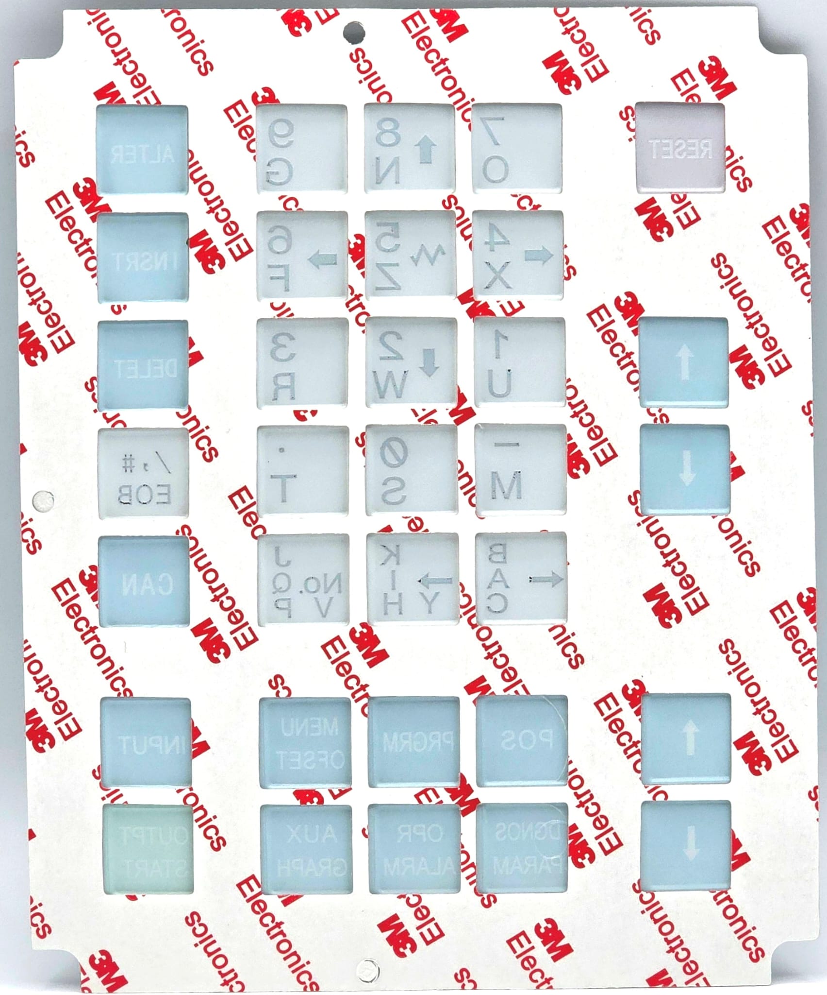 A98L-0001-0518#T - Membrane Operator Keypad Keysheet for Fanuc Keyboard