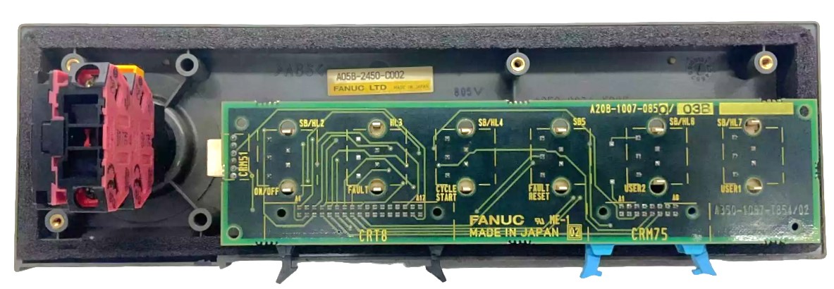 A20B-1007-0850 + A05B-2450-C002 - R-J3IB Operator Panel for Fanuc A20B-1007-0850