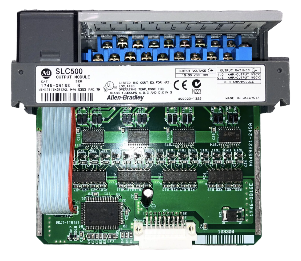 Allen-Bradley 1746-OB16E - SLC500 DC Output Module 