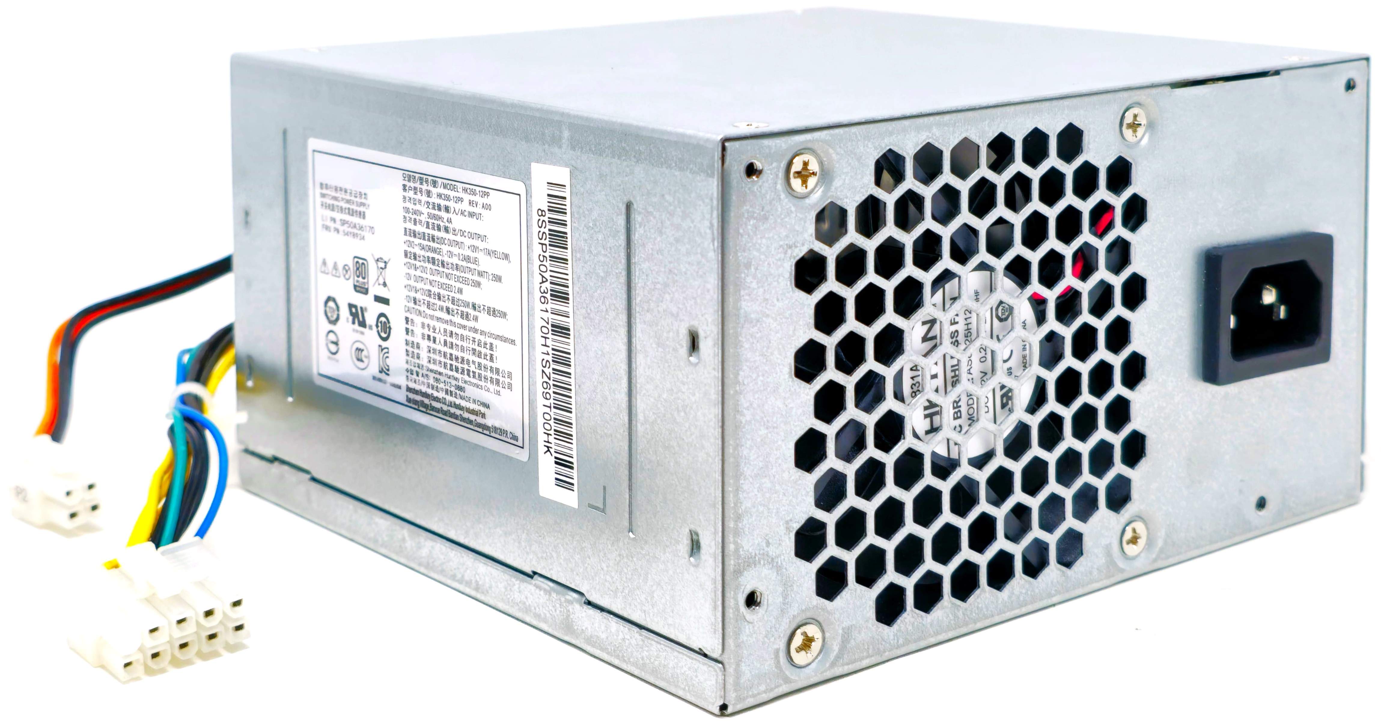 HK350-12PP - 250W 10-Pin Power Supply for IdeaCentre 300 700 ThinkCentre M700 M800 M900 TS150 ThinkStation P310 Yoga 710-25ISH 720-18ASU HK350-12PP - 250W 10-Pin Power Supply for IdeaCentre 300 700 ThinkCentre M700 M800 M900 TS150 ThinkStation P310 Yoga 710-25ISH 720-18ASU