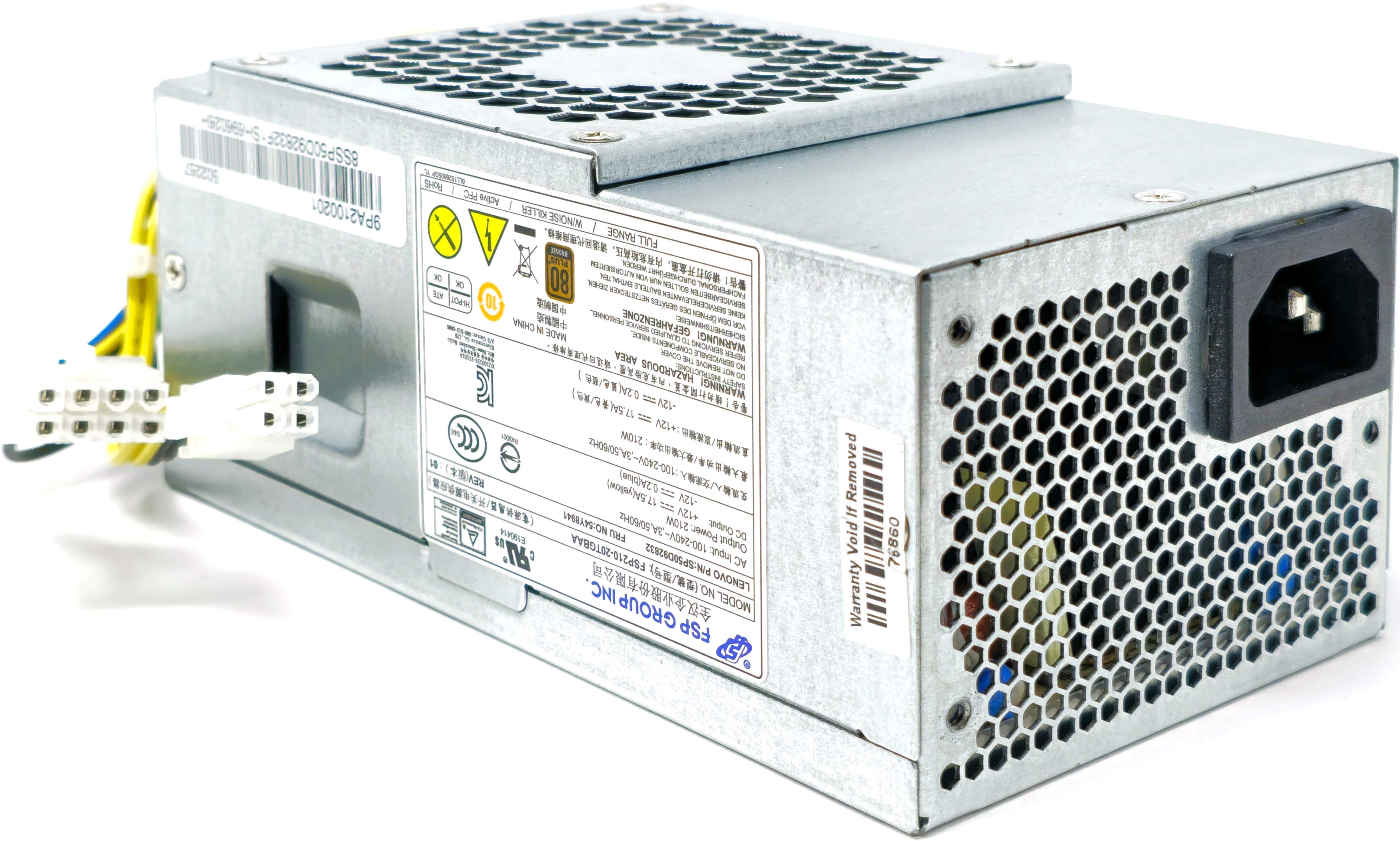 00PC775 - 210W Power Supply for Lenovo ThinkCentre M410 M610 510S