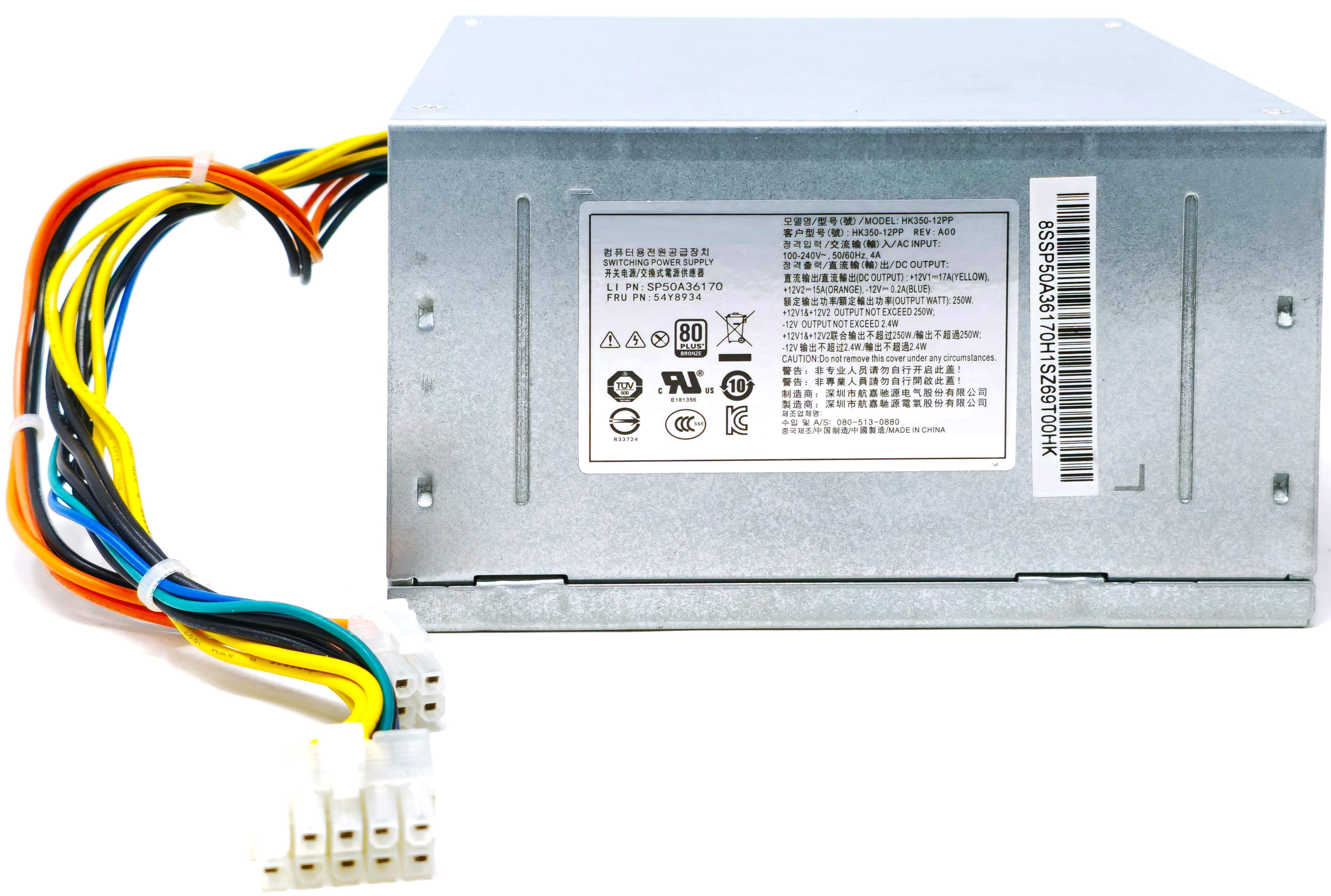 02YF633 - 250W 10-Pin Power Supply for IdeaCentre 300 700 ThinkCentre M700 M800 M900 TS150 ThinkStation P310 Yoga 710-25ISH 720-18ASU 02YF633 - 250W 10-Pin Power Supply for IdeaCentre 300 700 ThinkCentre M700 M800 M900 TS150 ThinkStation P310 Yoga 710-25ISH 720-18ASU