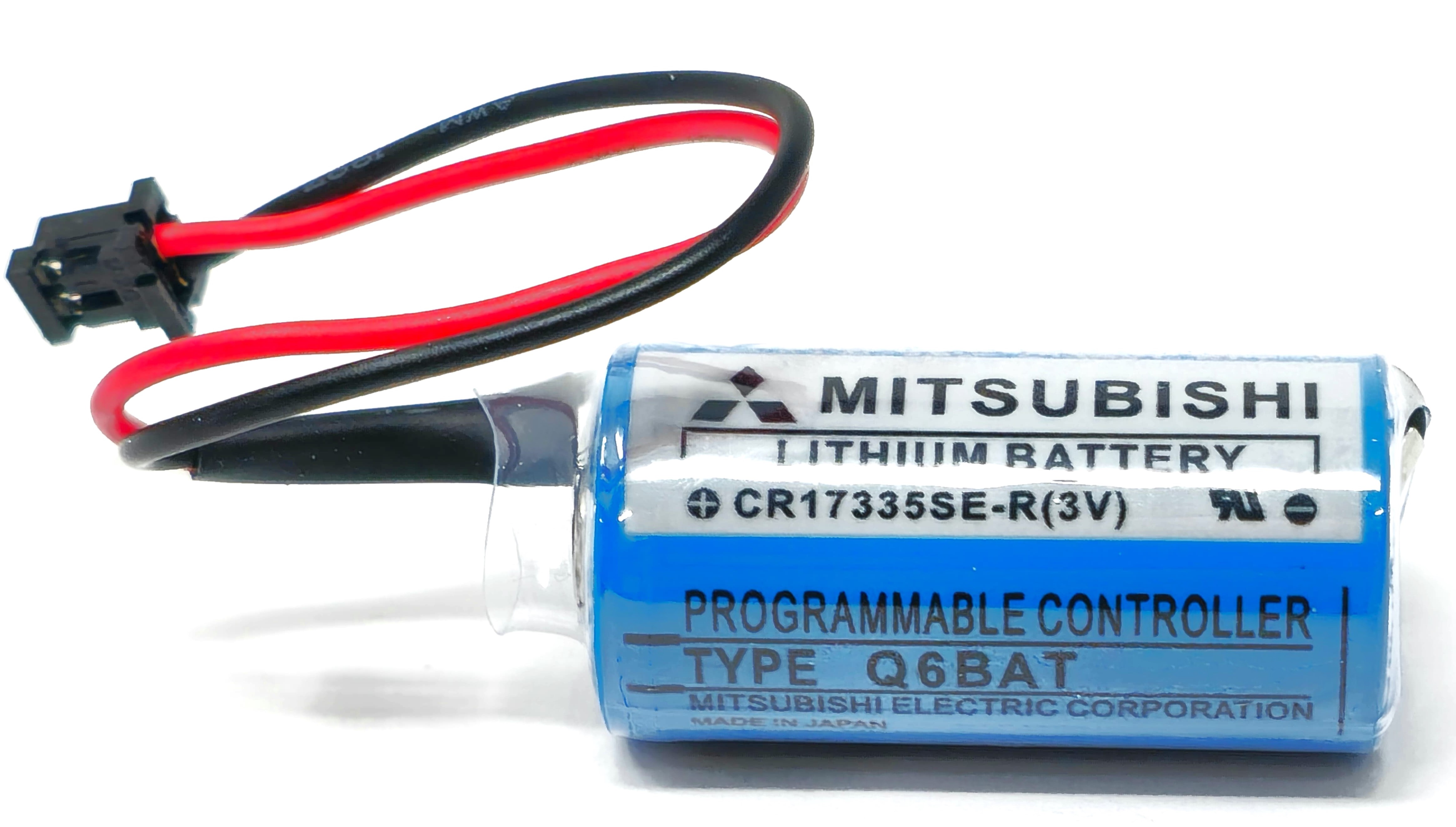 CR17335 - 3V PLC Li-Ion Q6BAT Battery for Mitsubishi QNS Fanuc CR17335 - 3V PLC Li-Ion Q6BAT Battery for Mitsubishi QNS Fanuc