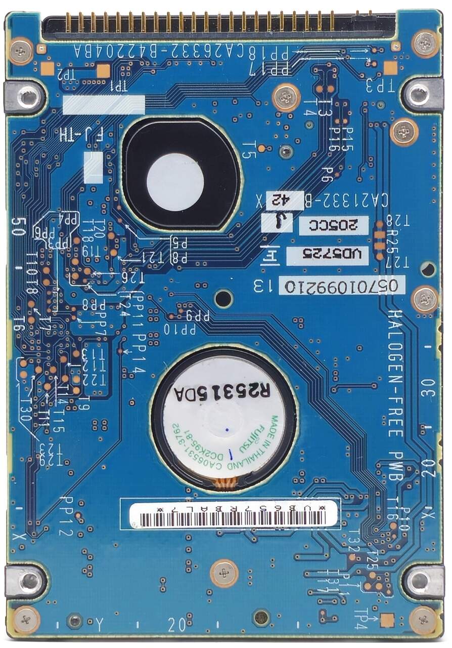Fujitsu MHV2080AH - 80GB 5.4K RPM IDE PATA EIDE ATA 2.5
