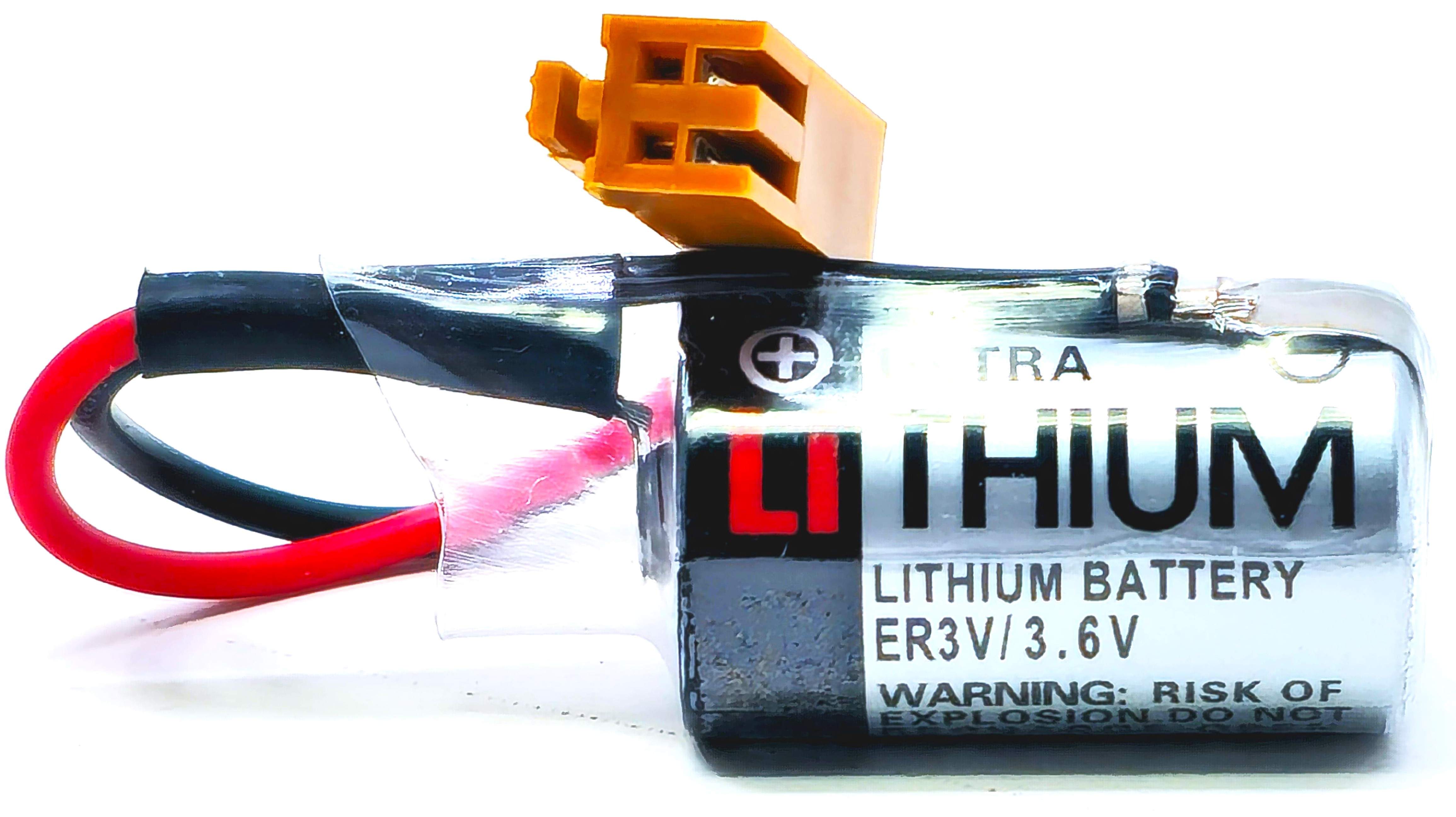 JZSP-BA01 ER3V/3.6V - 3.6V JZSP-BA01 PLC CNC Backup Battery for Toshiba CPM2A-BAT01