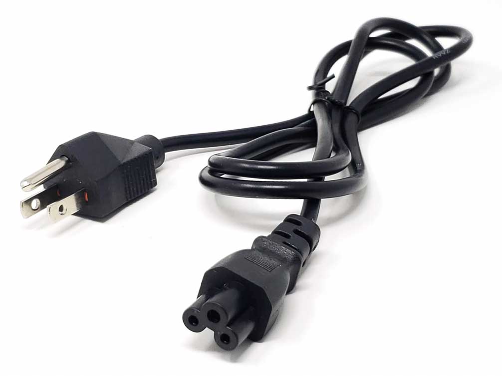 HMMDD - 3ft 3-Prong Power Cable for AC Adapter Chargers