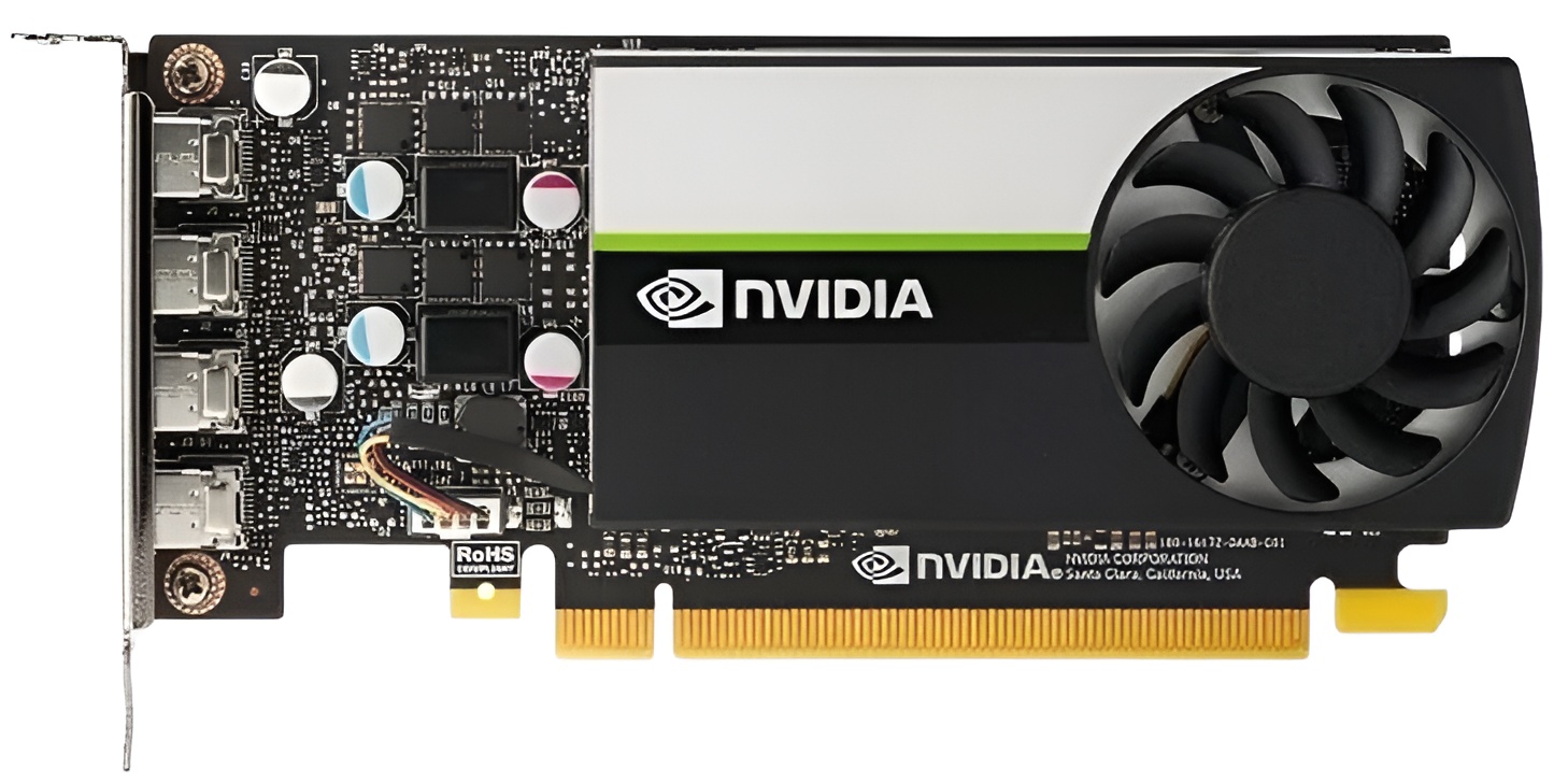 D408X - nVIDIA Quadro T1000 8GB GDDR6 4x mini DP Ports Video Card