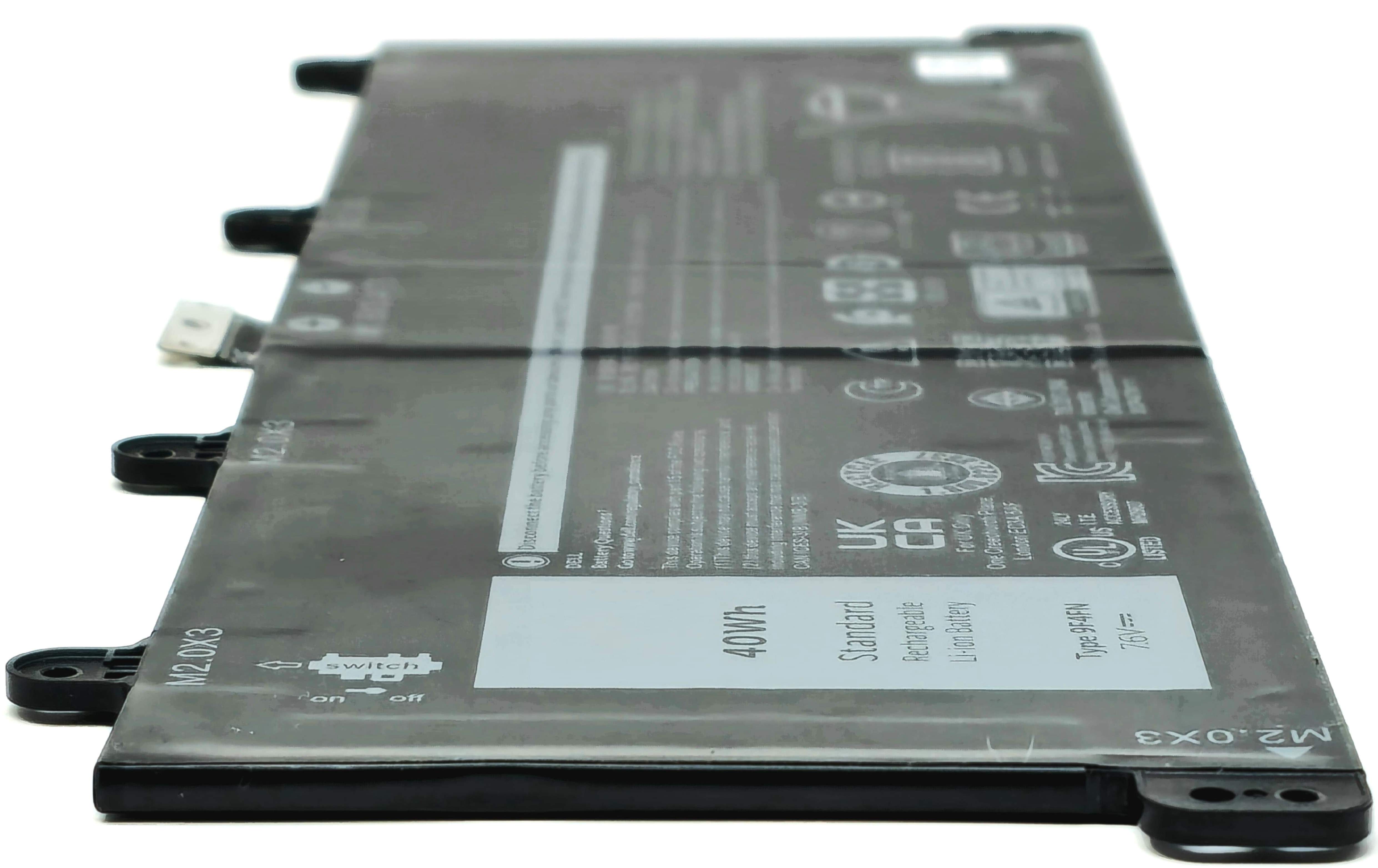 2ICP4/79/111 - 40Wh 5000mAh 7.6V Standard Battery for Latitude 7320 2-in-1 Series