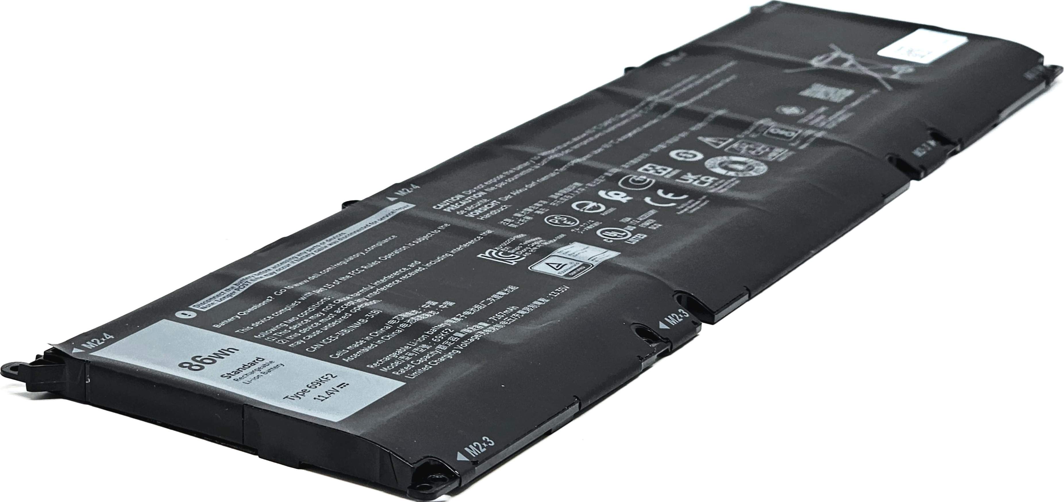 M59JH - 6-Cell 86Wh Replacement Battery for XPS 15 9500 Precision 5550 Alienware M15 M17 R3 R4