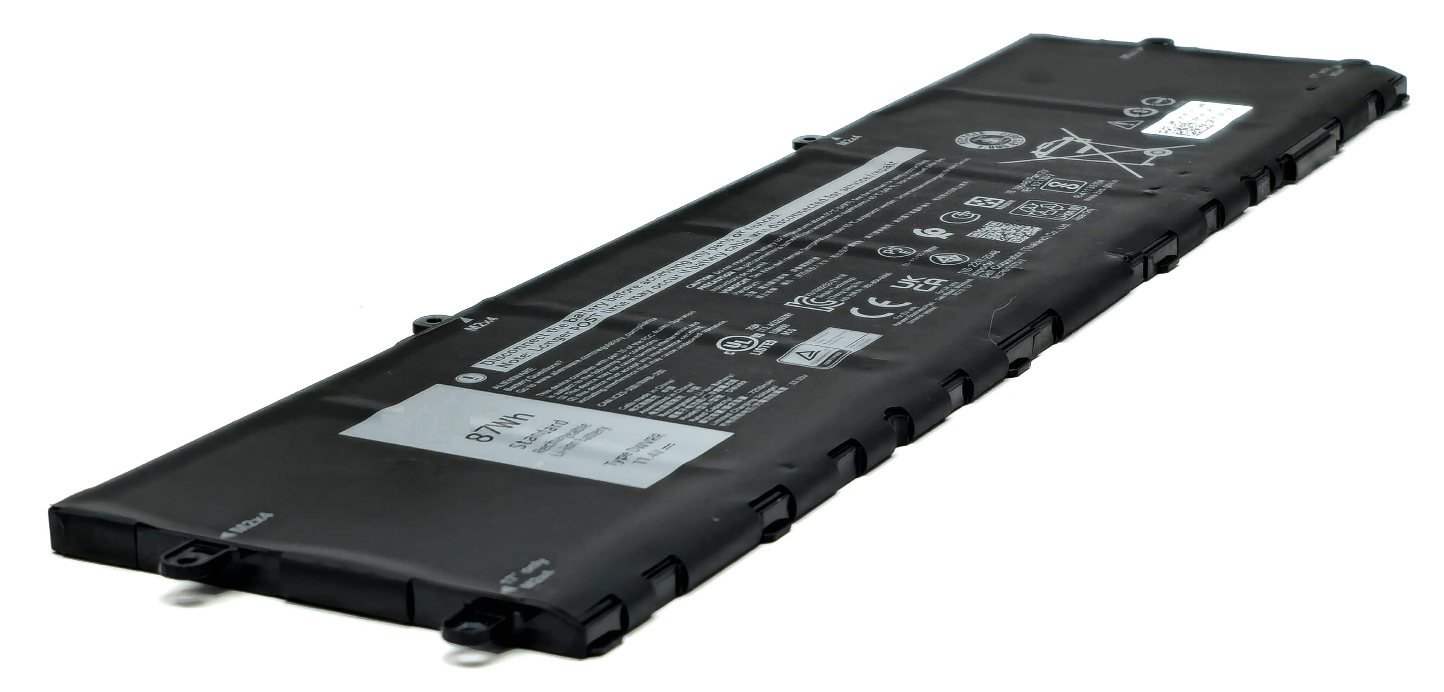 DWVRR - 6-Cell 87Wh 11.4V 7250mAh Replacement Battery for Alienware X15 X17 R1 Inspiron 16 7620 2-in-1 P111F