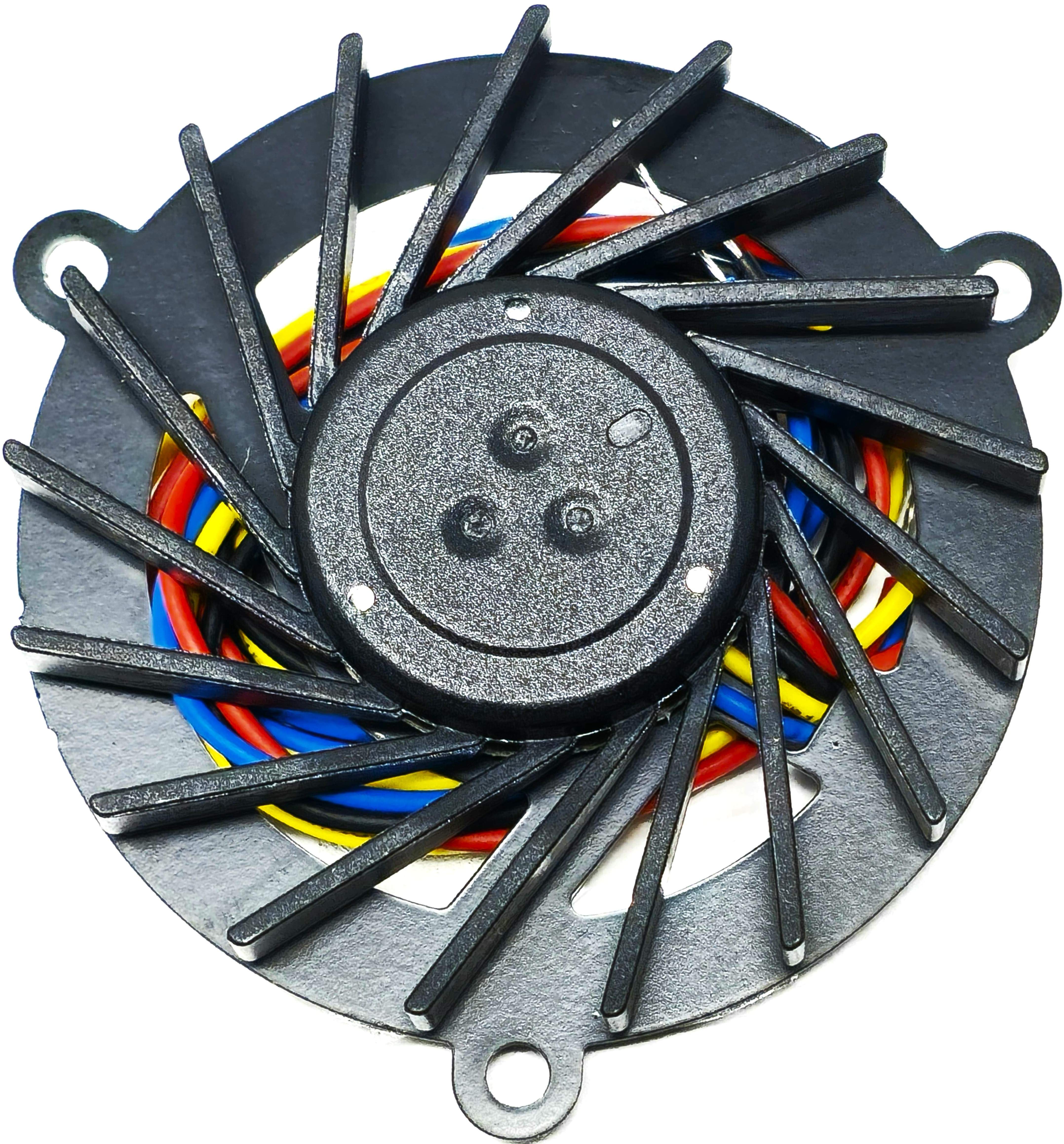 Delta KSB0405HBF0D - 42x8.5mm Round DC12V 0.44A 2.2W 4-Lead Wires Round Frameless Cooling Fan