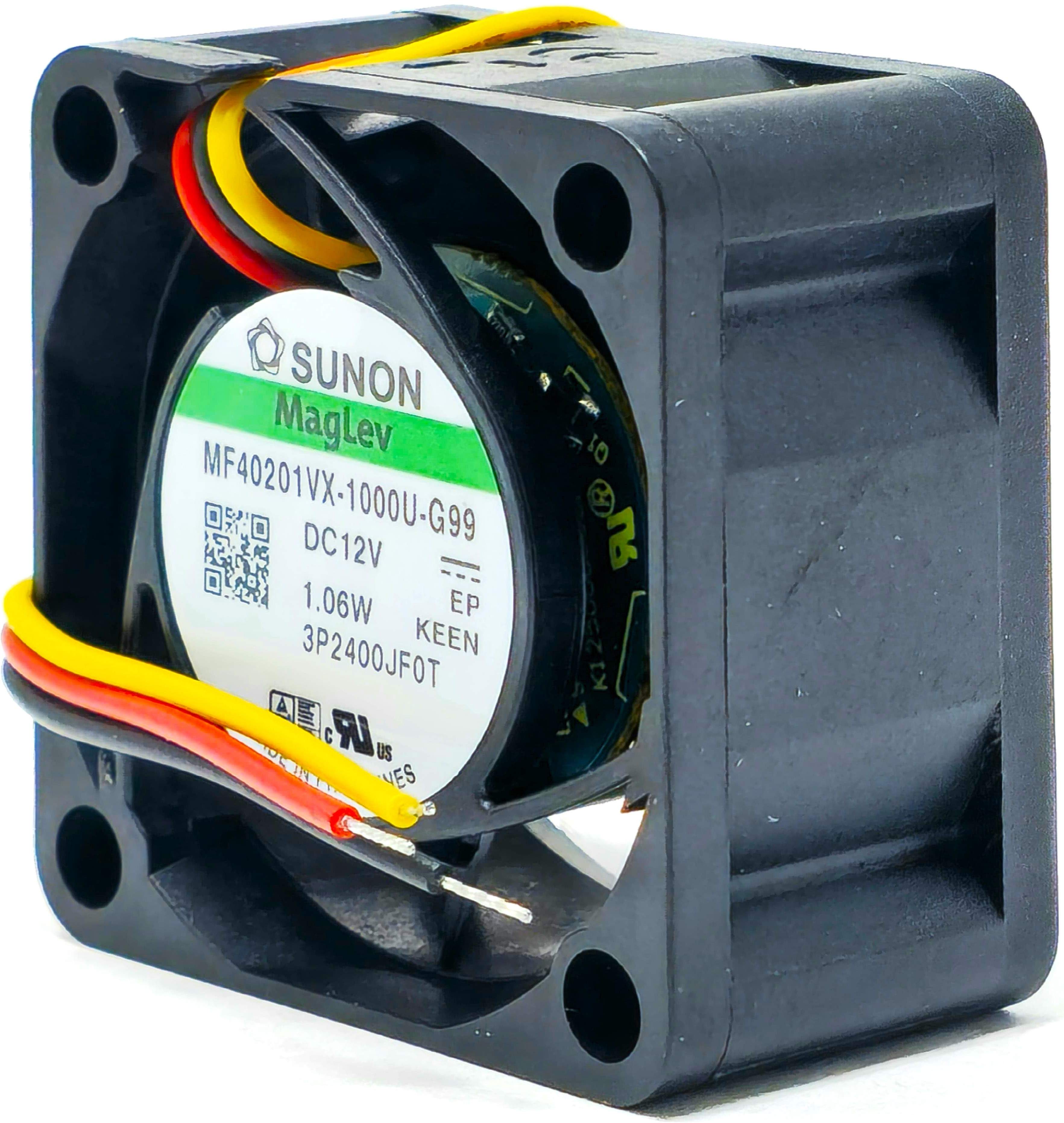 Sunon MF40201VX-1000U-G99 - 40x40x20mm 4020 DC12V 0.08A 1.06W 3-Lead Wires Tubeaxial Cooling Fan