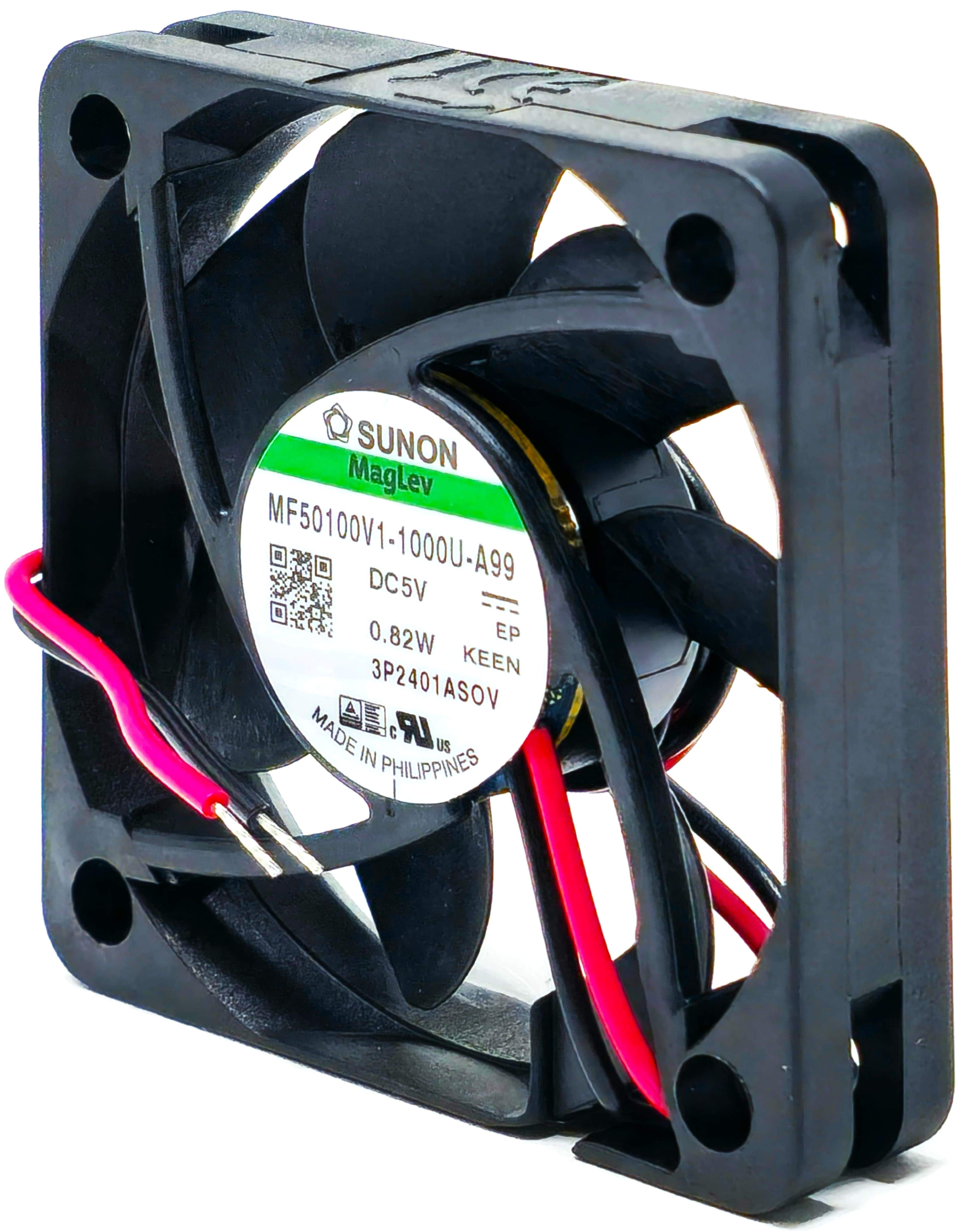 Sunon MF50100V1-1000U-A99 - 50x50x10mm 5010 DC5V 0.164A 0.82W 2-Lead Wires Tubeaxial Cooling Fan