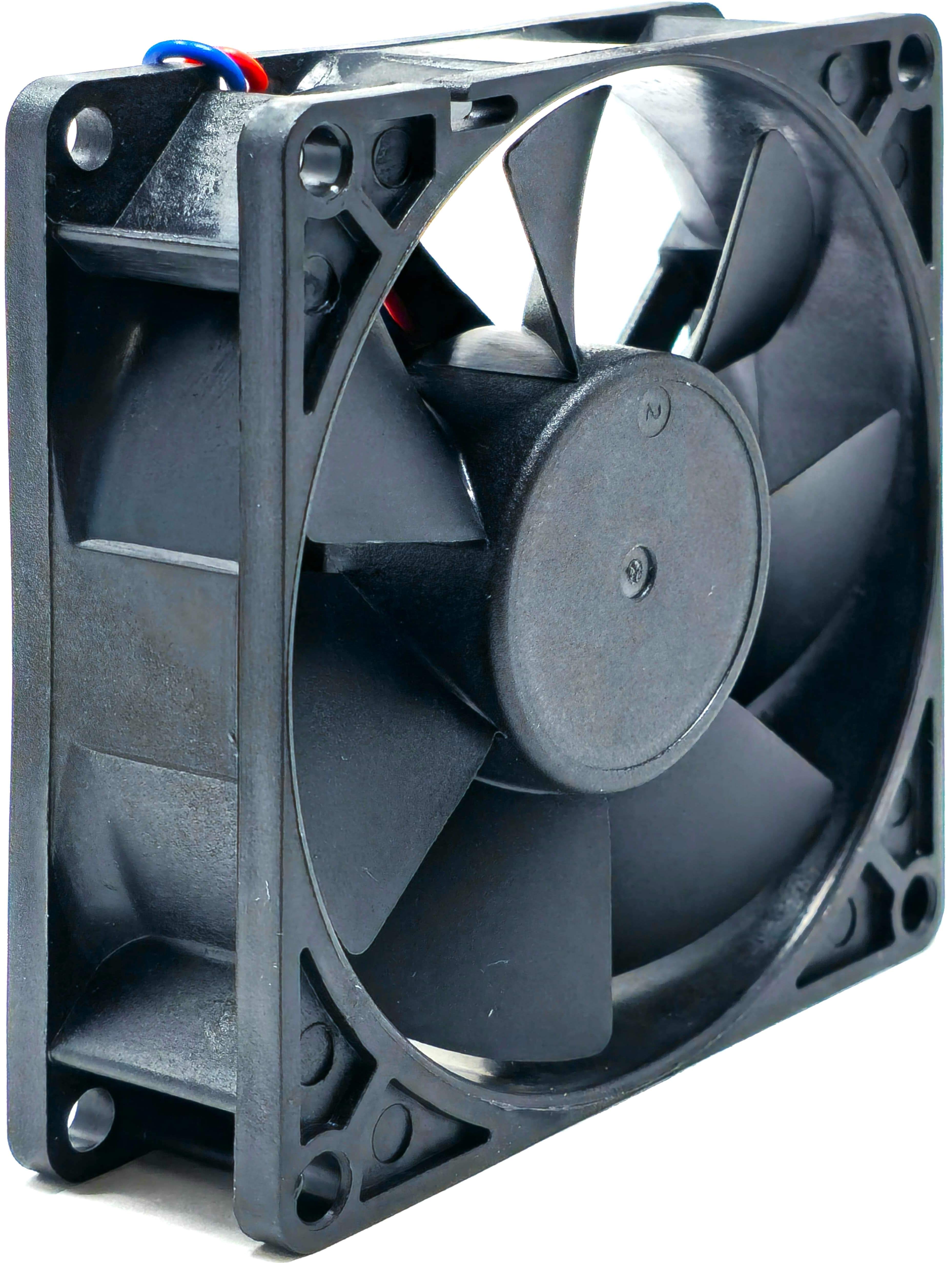 F8025E24B - 80x80x25mm 8025 DC24V 0.14A 3.36W 2-Lead Wires Ball Bearing Tubeaxial Cooling Fan F8025E24B - 80x80x25mm 8025 DC24V 0.14A 3.36W 2-Lead Wires Ball Bearing Tubeaxial Cooling Fan