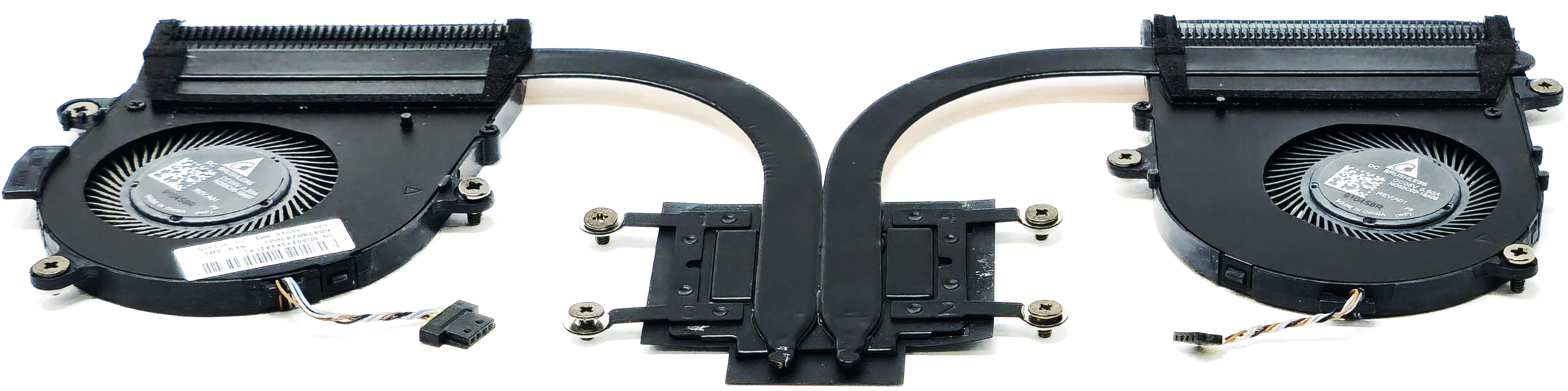L41018-001 - Dual Cooling Fan Heatsink Thermal Assembly for HP EliteBook x360 1040 G5
