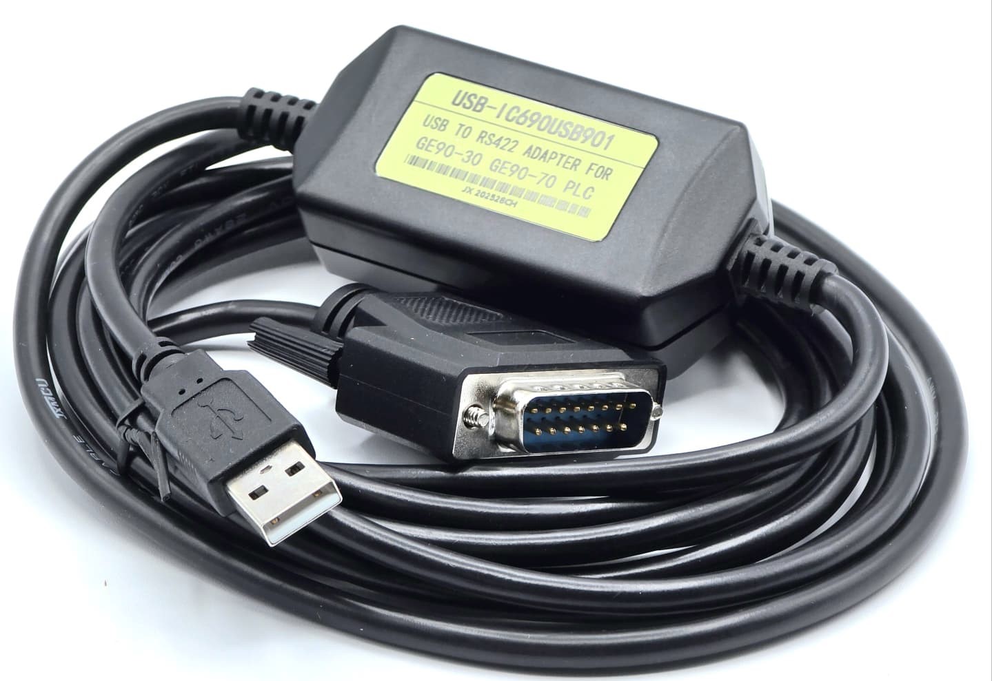 IC690USB901 - USB / SNP PLC Programming Cable for GE Fanuc PLC