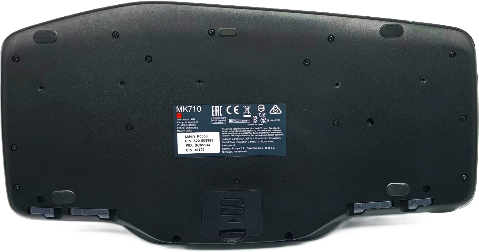 820-002969 - Logitech MK710 Wireless Desktop Keyboard & Mouse Combo with Unifying Receiver