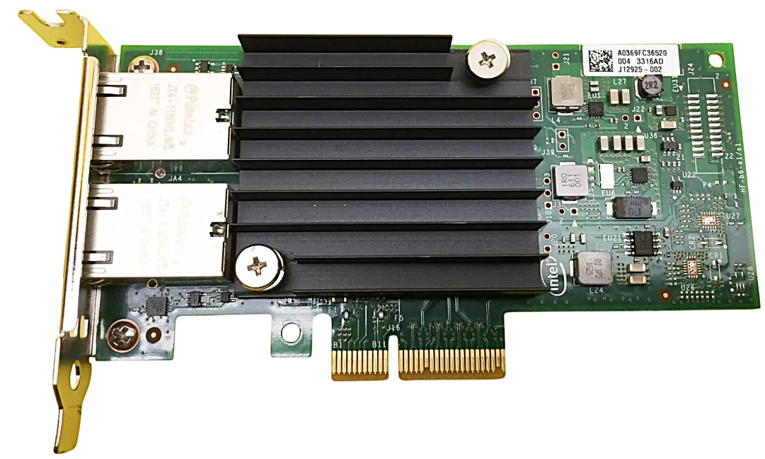 FKHKC – Intel X550-T2 Dual Port 10GbE RJ45 Network Adapter - CPU